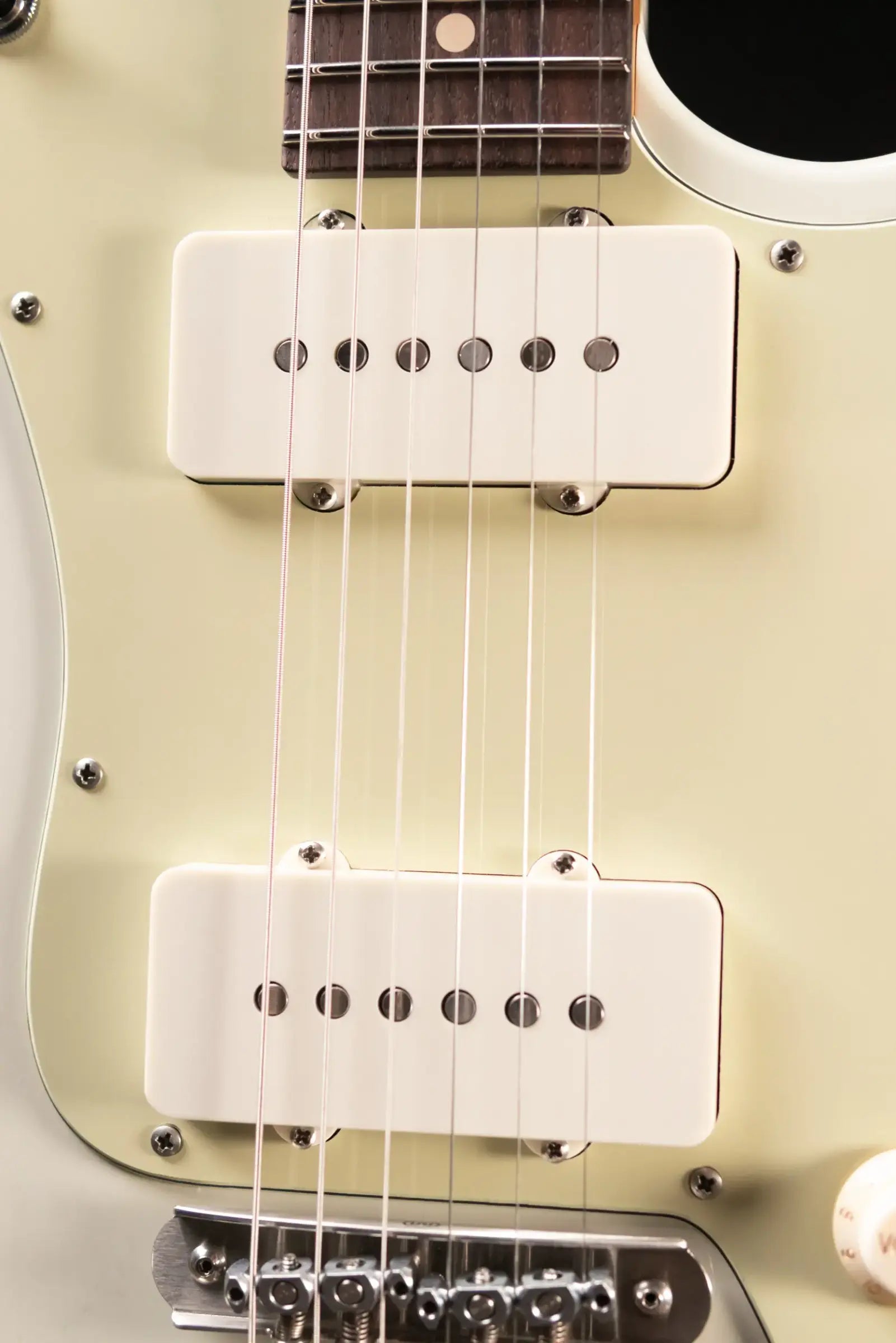 Suhr Classic JM Antique LE Electric Guitar - Olympic White with Gig Bag