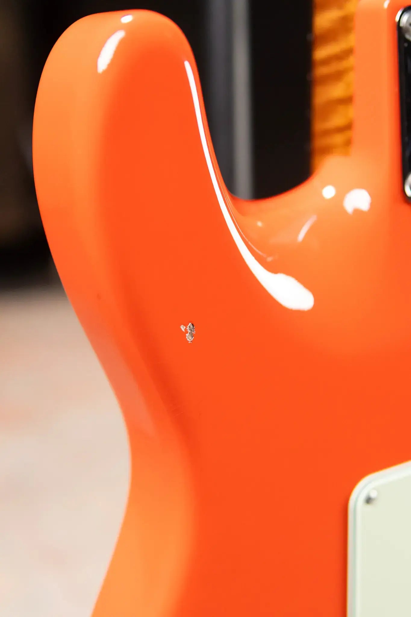 Suhr Custom Shop Classic S Antique Electric Guitar - Fiesta Orange with Hardshell Case