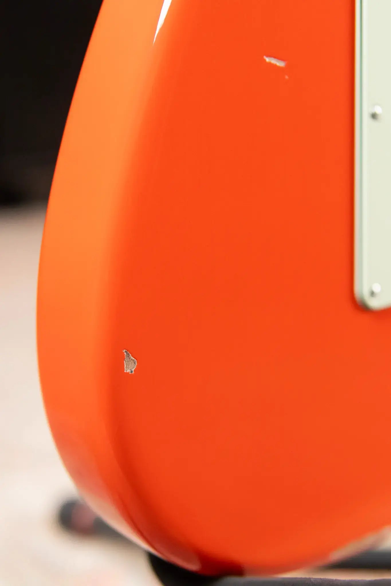 Suhr Custom Shop Classic S Antique Electric Guitar - Fiesta Orange with Hardshell Case