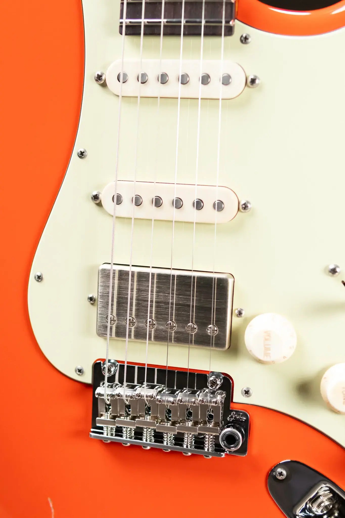 Suhr Custom Shop Classic S Antique Electric Guitar - Fiesta Orange with Hardshell Case