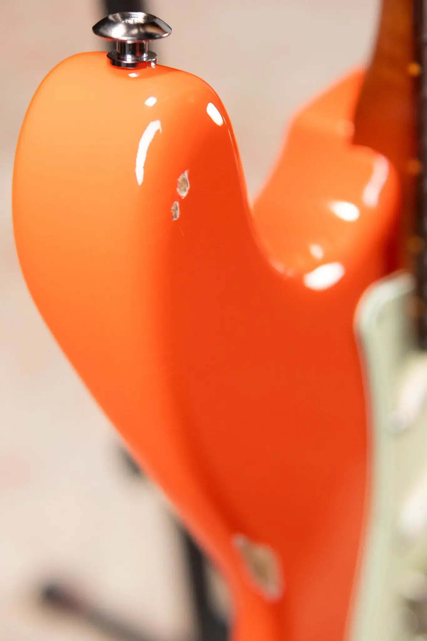 Suhr Custom Shop Classic S Antique Electric Guitar - Fiesta Orange with Hardshell Case