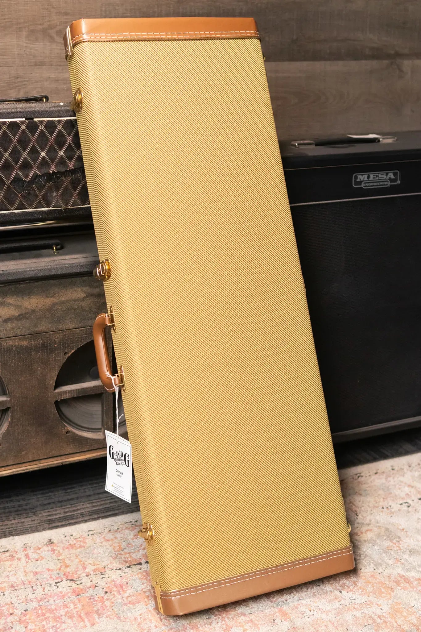 Suhr Custom Shop Classic S Antique Electric Guitar - Fiesta Orange with Hardshell Case