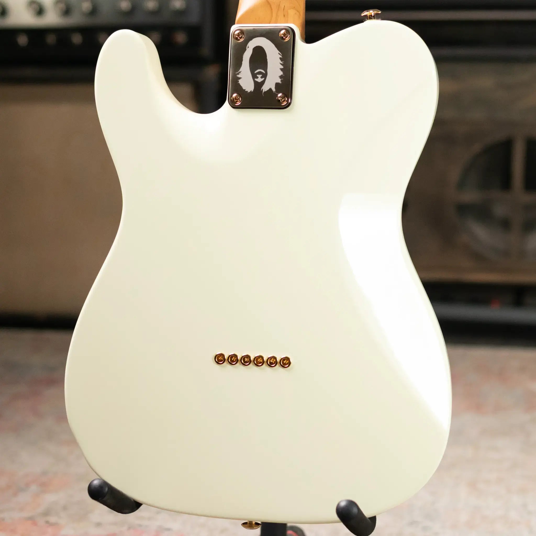 Suhr Mateus Asato Signature Series Classic T Electric Guitar - MA White with Hardshell Case