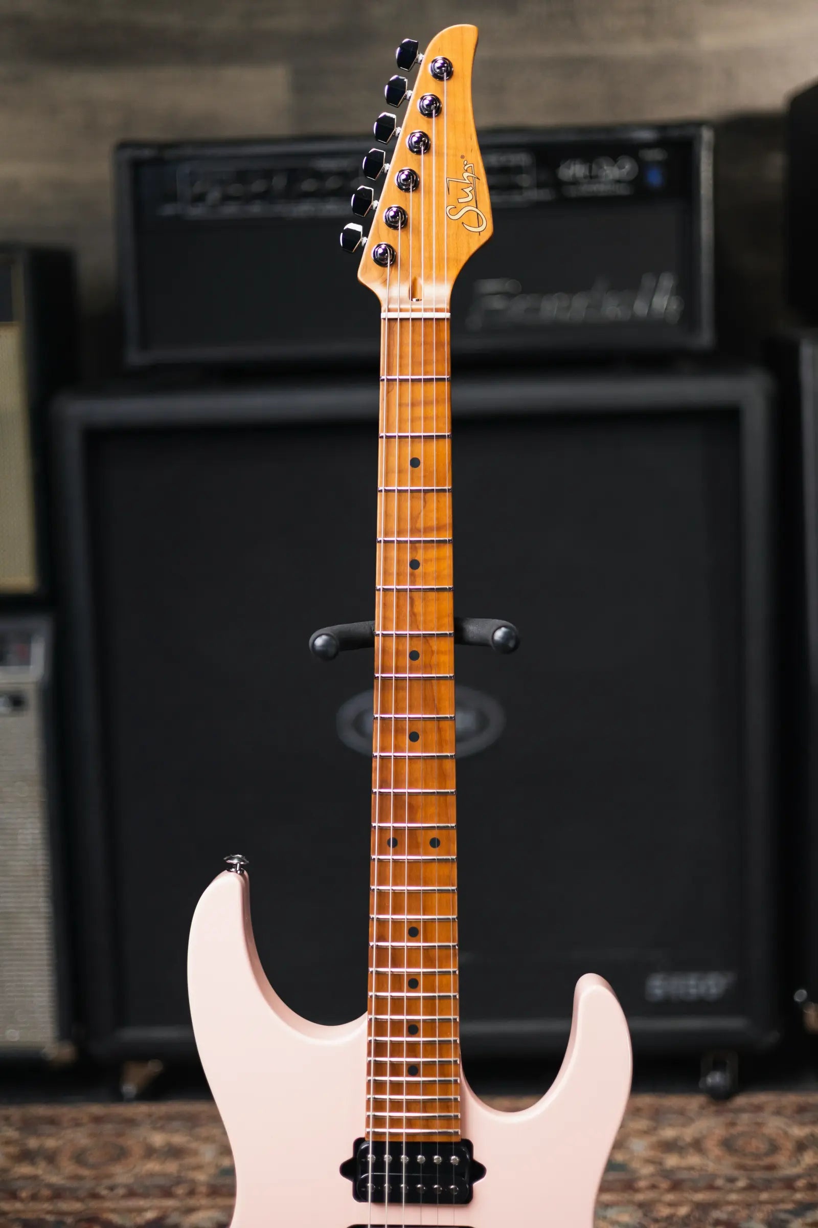 Suhr Modern Antique LE Electric Guitar - Shell Pink with Gig Bag