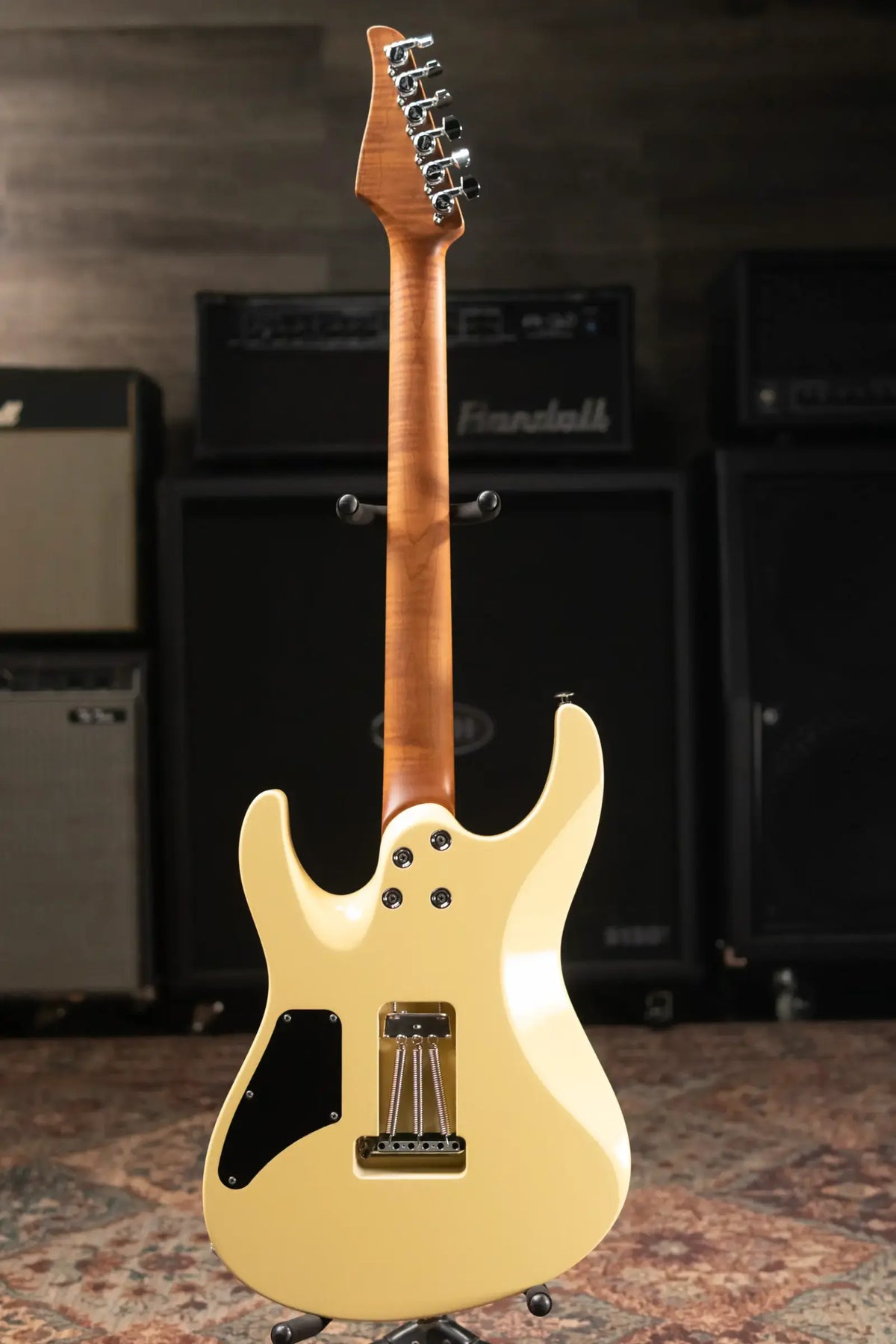 Suhr Modern Antique LE Electric Guitar - Vintage Yellow with Hardshell Case - Demo