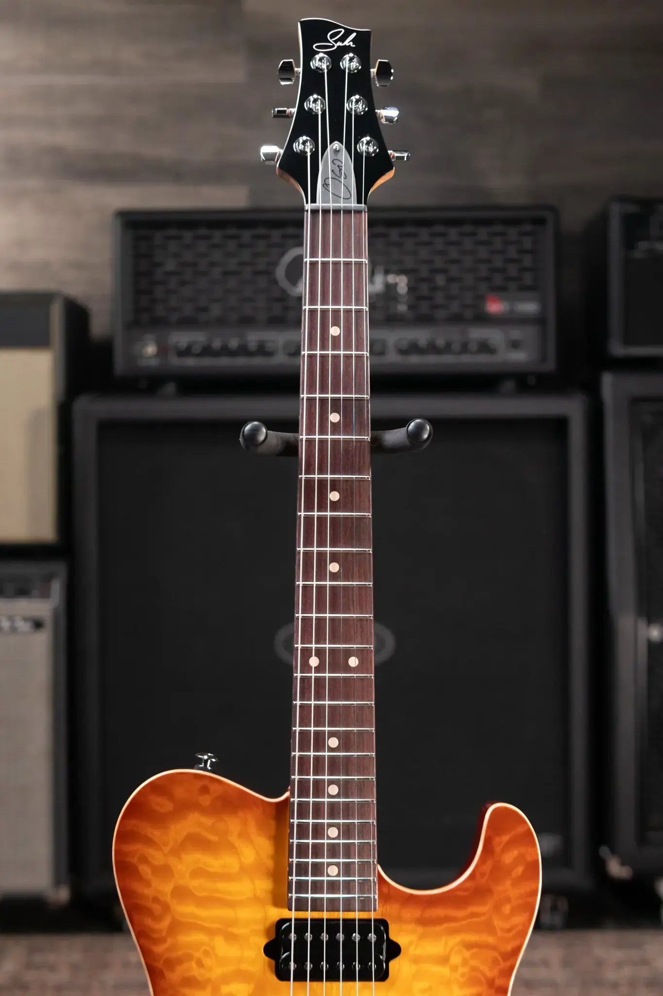 Suhr OSO Electric Guitar - Tea Burst with Gig Bag