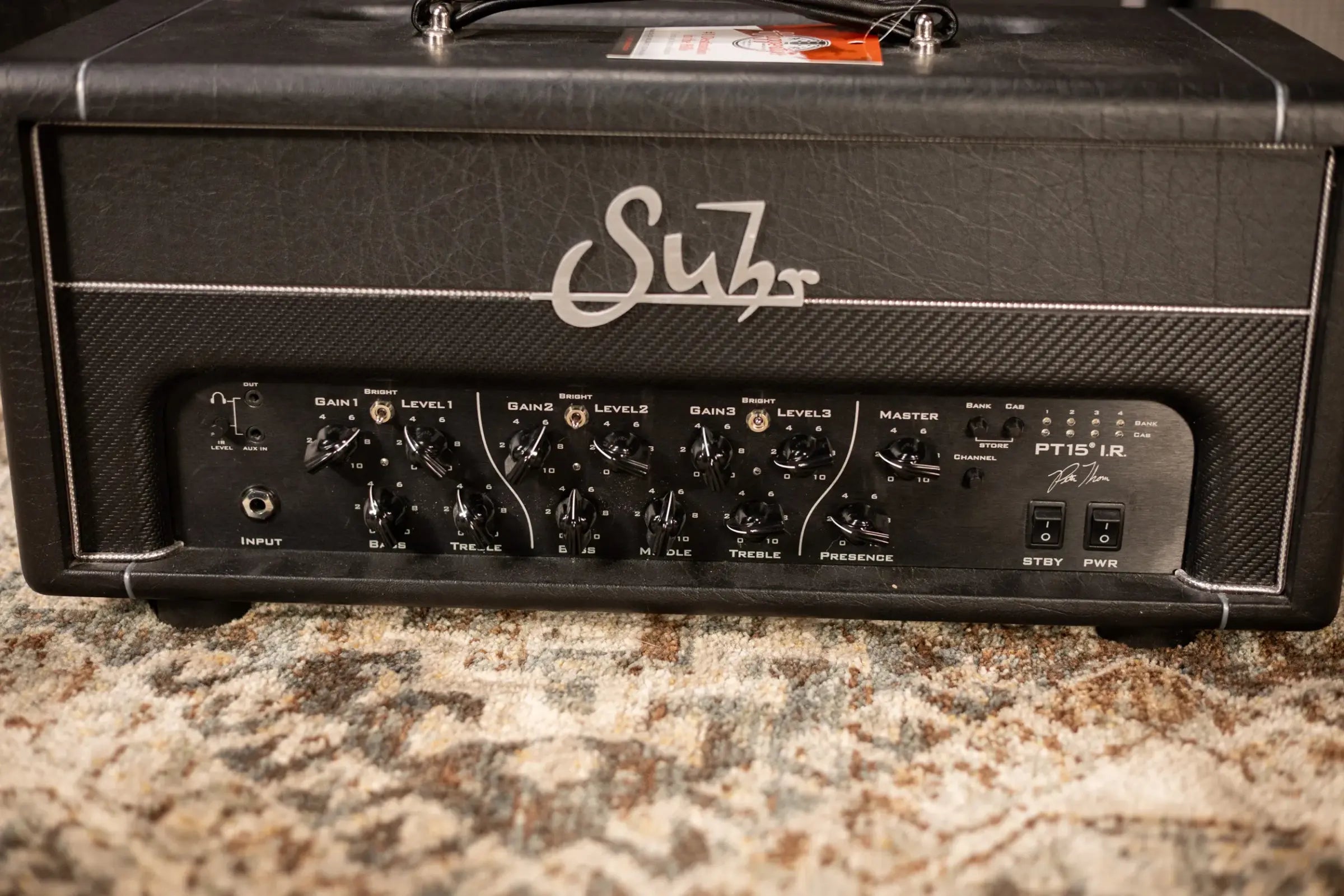 Suhr PT15 IR Pete Thorn Signature 3-Channel 15-Watt Tube Guitar Amp Head - Used