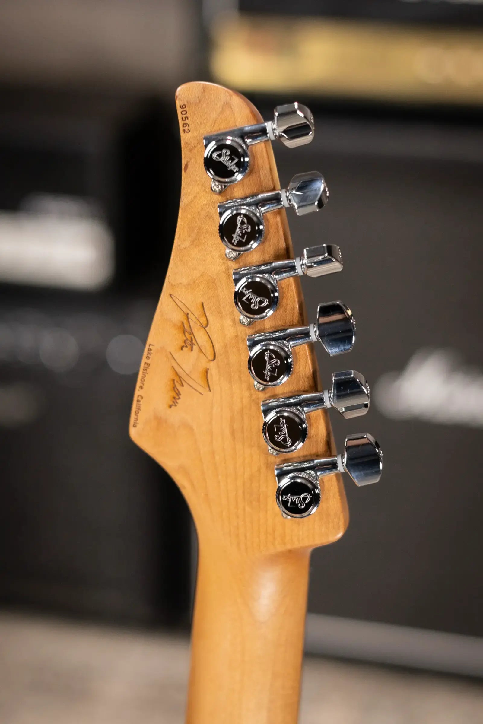 Suhr Pete Thorn Custom HSS Electric Guitar - Red Sparkle