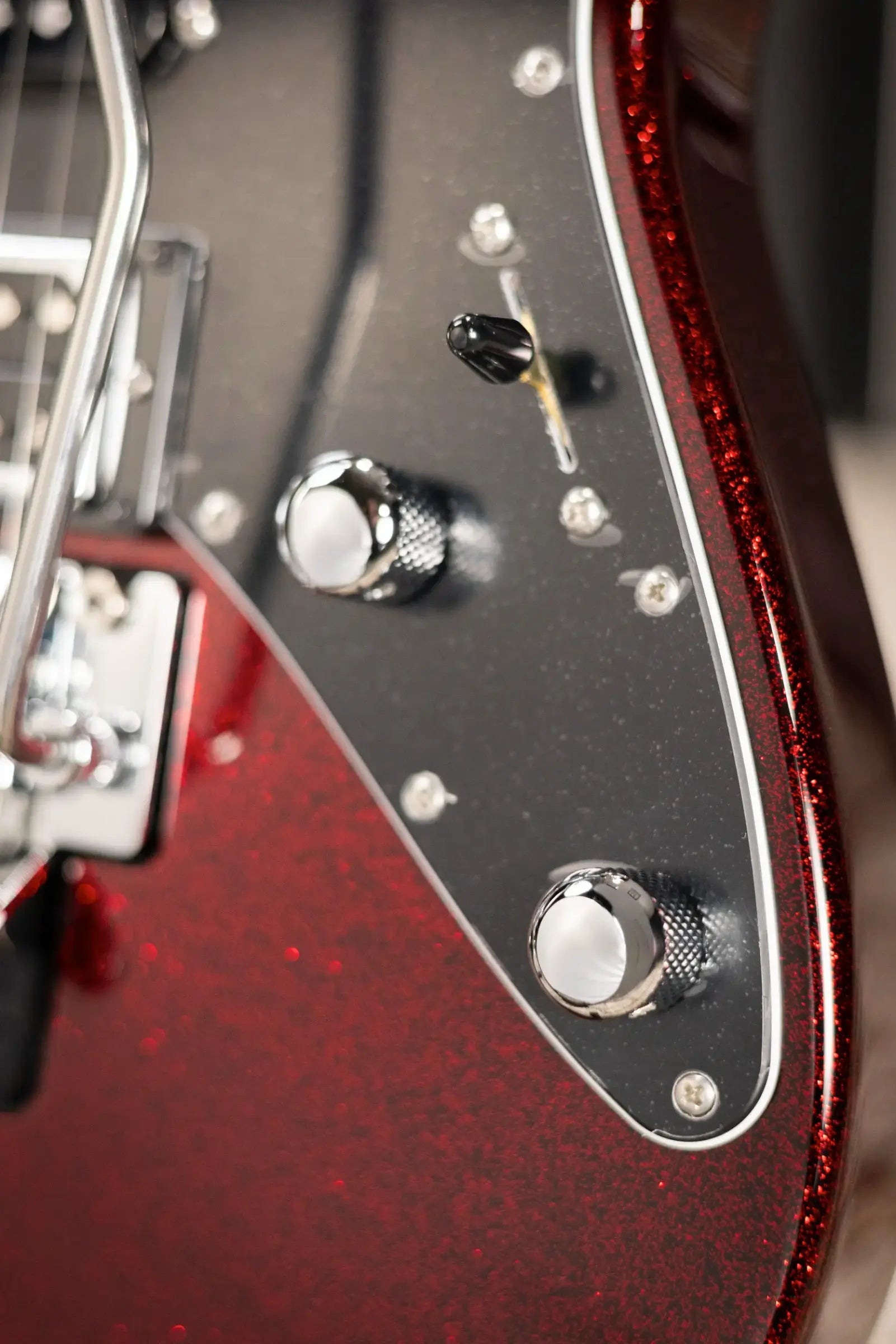 Suhr Pete Thorn Custom HSS Electric Guitar - Red Sparkle