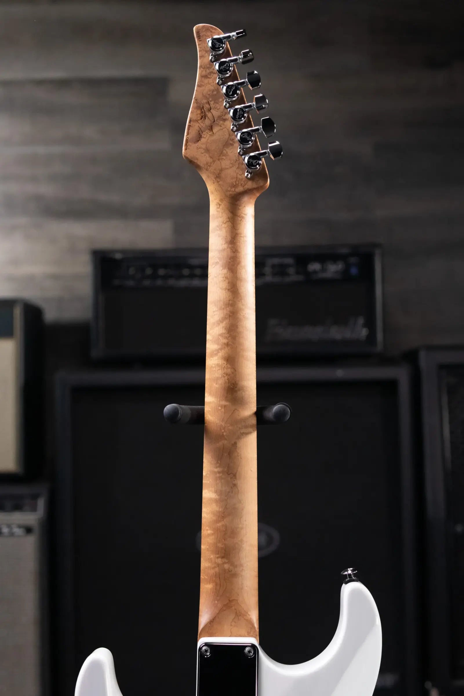Suhr Pete Thorn Signature Traditional 90 Electric Guitar - Trans White with Gig Bag