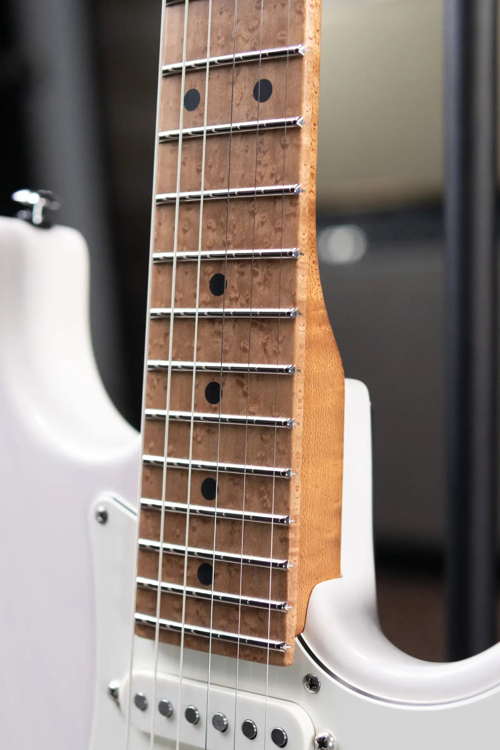 Suhr Pete Thorn Signature Traditional 90 Electric Guitar - Trans White with Gig Bag