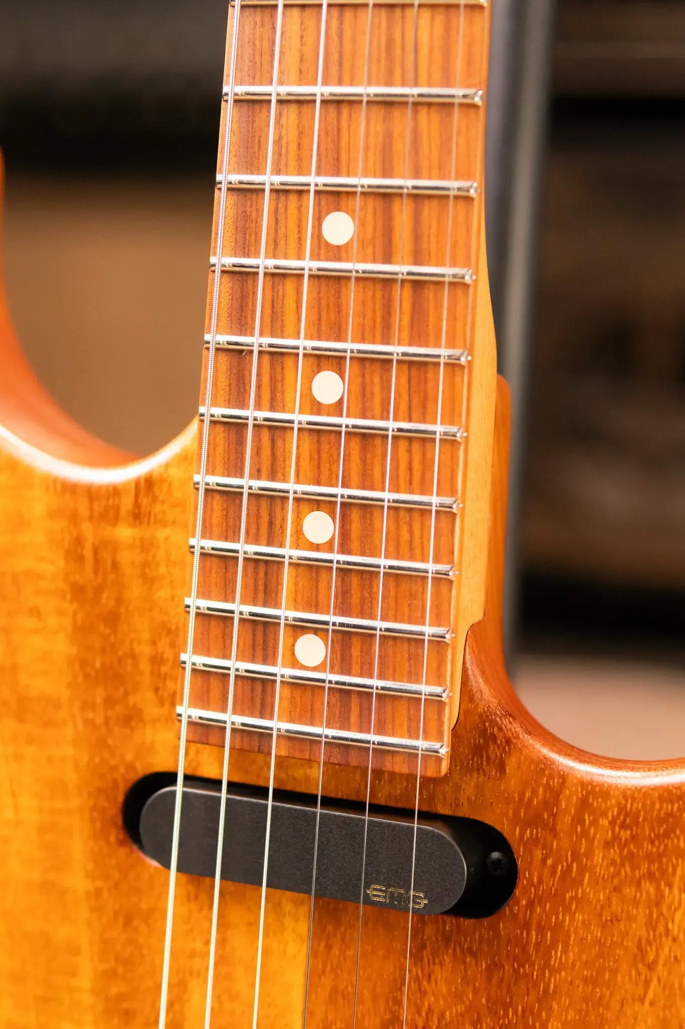 Suhr Reb Beach Signature Series Standard II Electric Guitar - Koa Top with Softshell Gig Bag