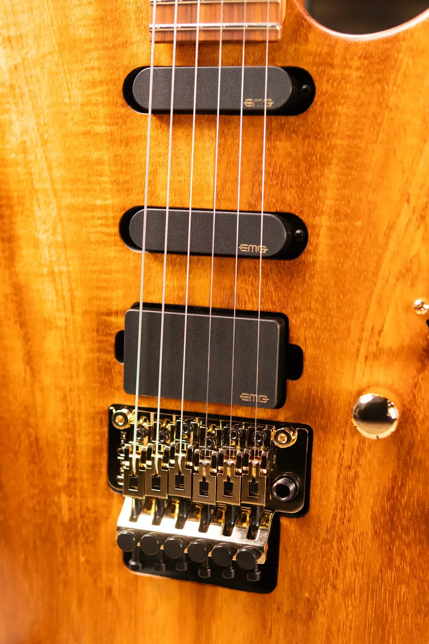 Suhr Reb Beach Signature Series Standard II Electric Guitar - Koa Top with Softshell Gig Bag