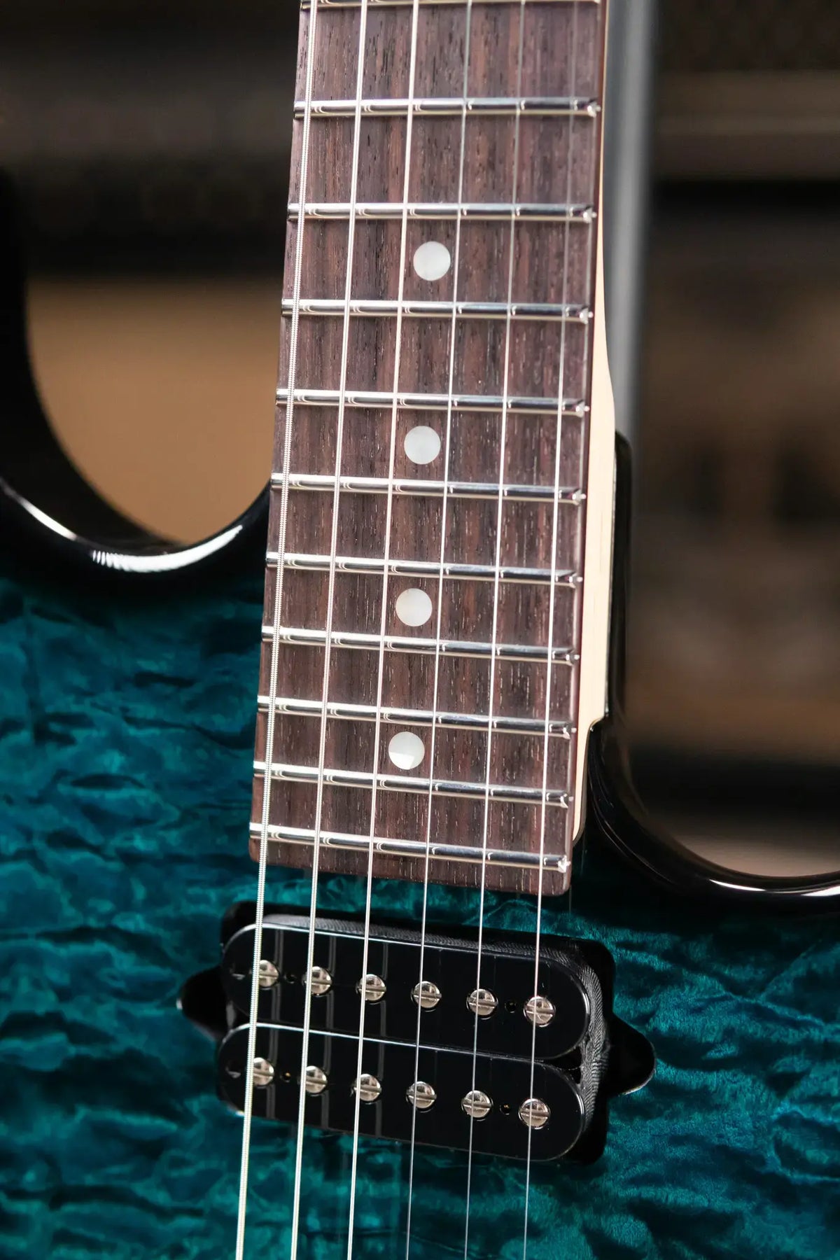 (RTO)Suhr Standard Thin Burst Limited Edition Electric Guitar - Trans Teal with Gig Bag