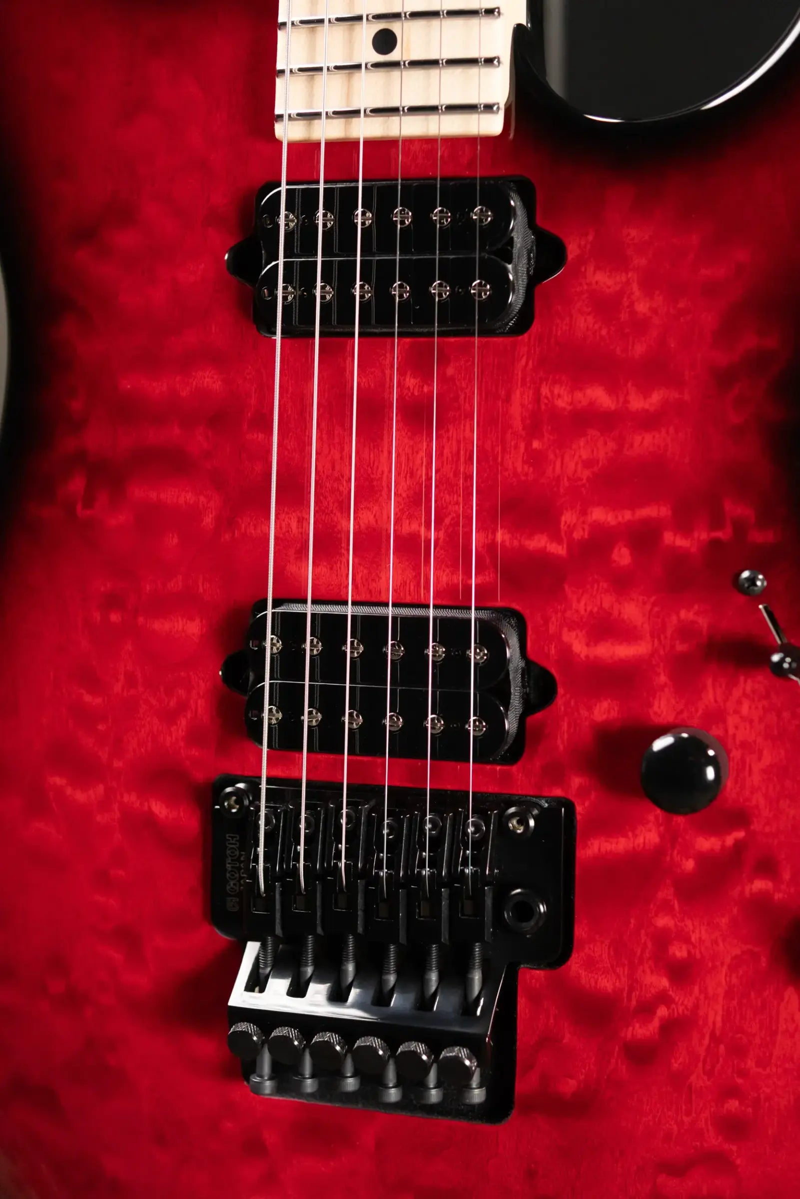 Suhr Standard Thin Burst Limited Edition Electric Guitar - Trans Red Thin Burst with Gig Bag