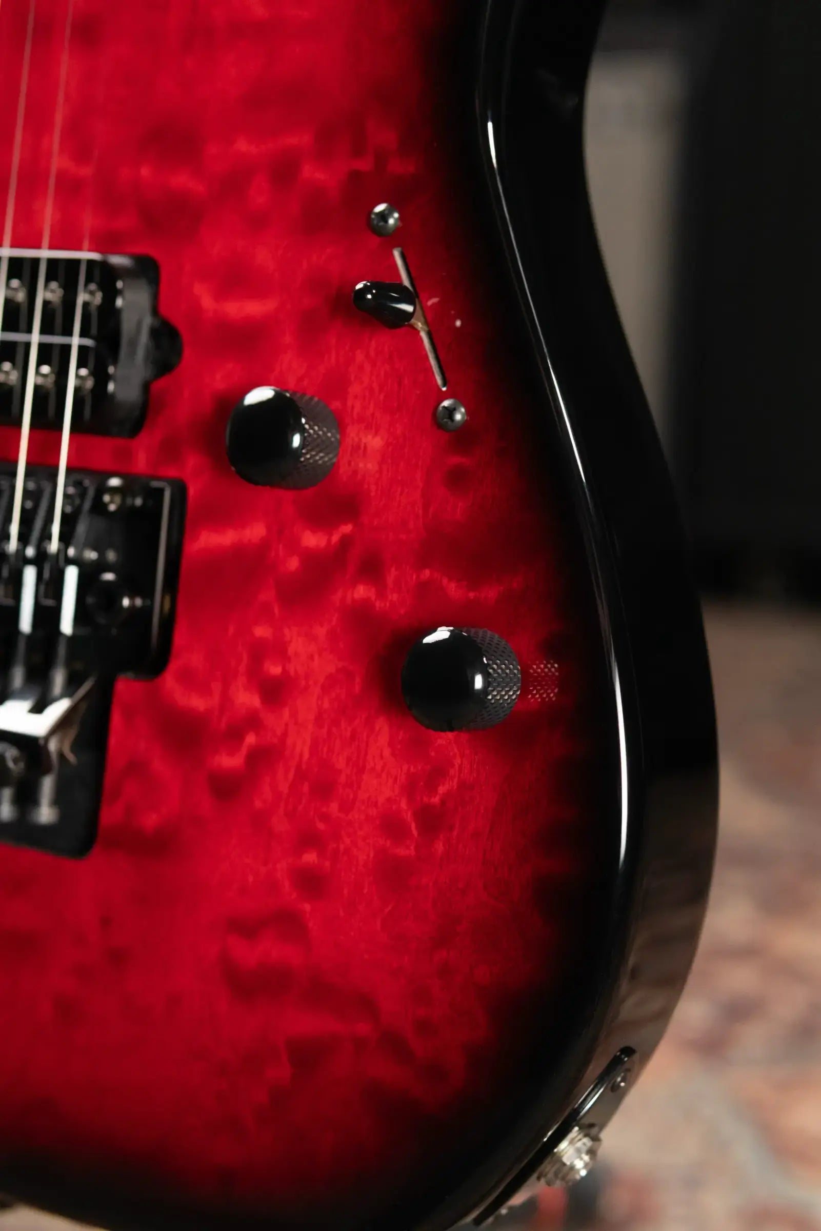 Suhr Standard Thin Burst Limited Edition Electric Guitar - Trans Red Thin Burst with Gig Bag