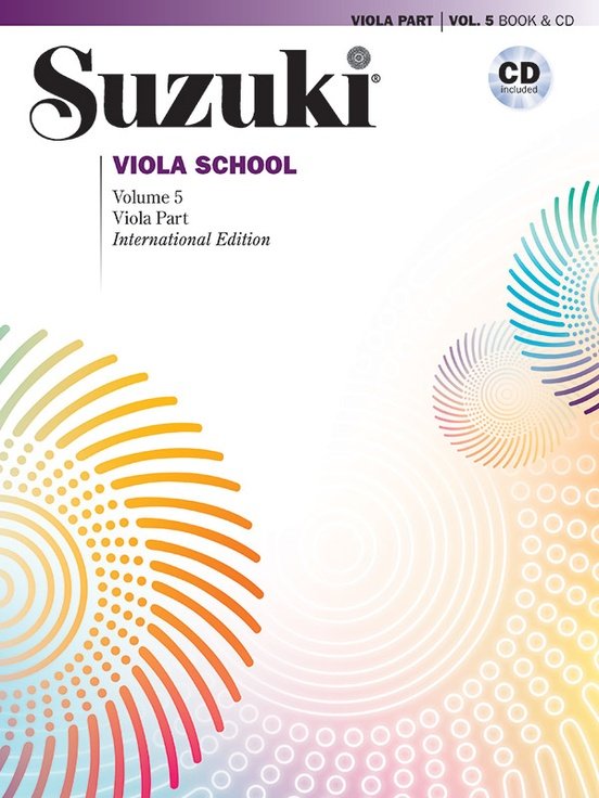 Suzuki Viola School International Edition Book 5 & CD