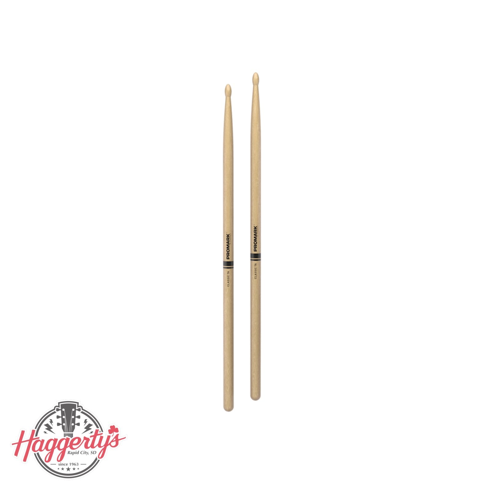 Promark Hickory 7A Wood Tip Drumsticks