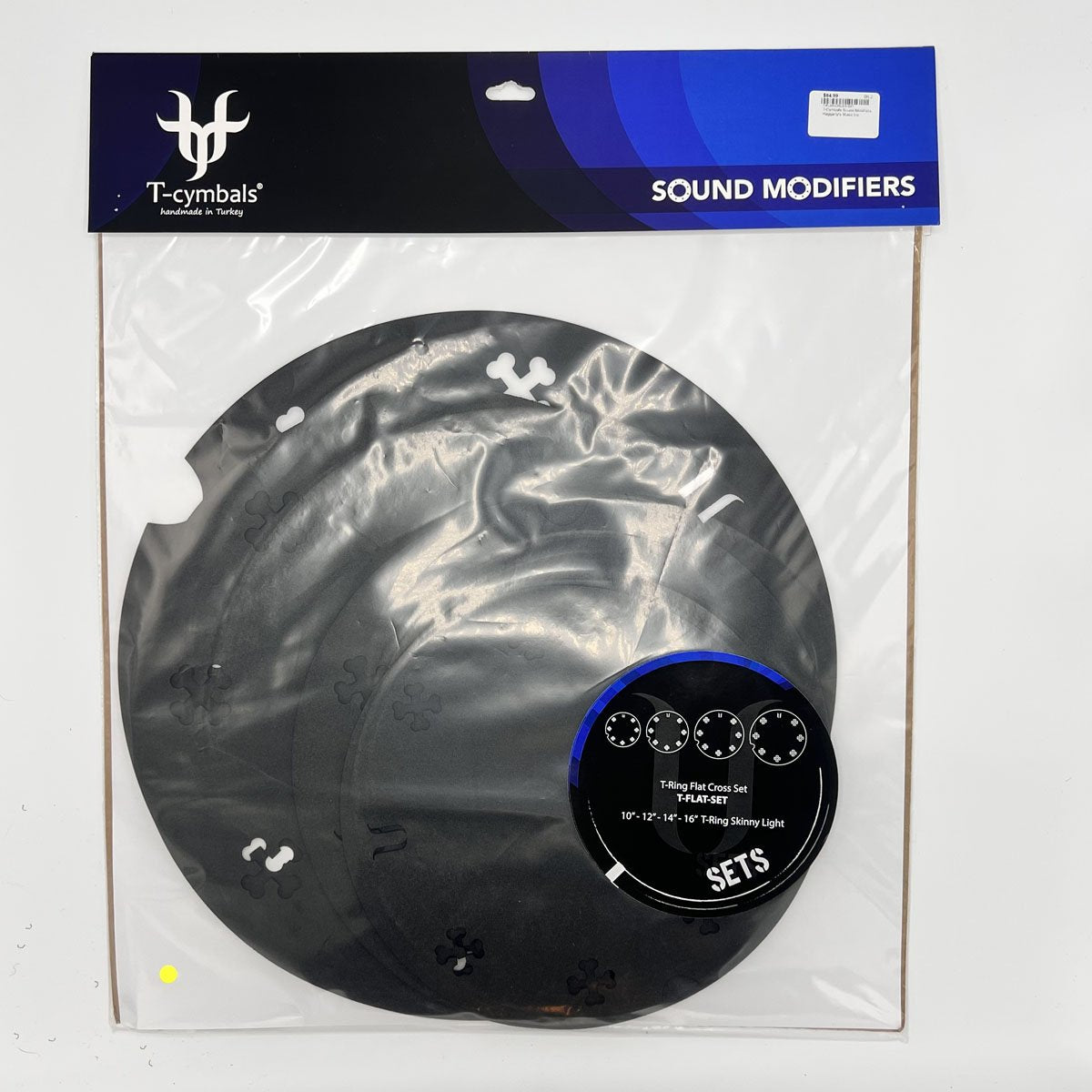 T-Cymbals Sound Modifiers T-Ring Flat Set