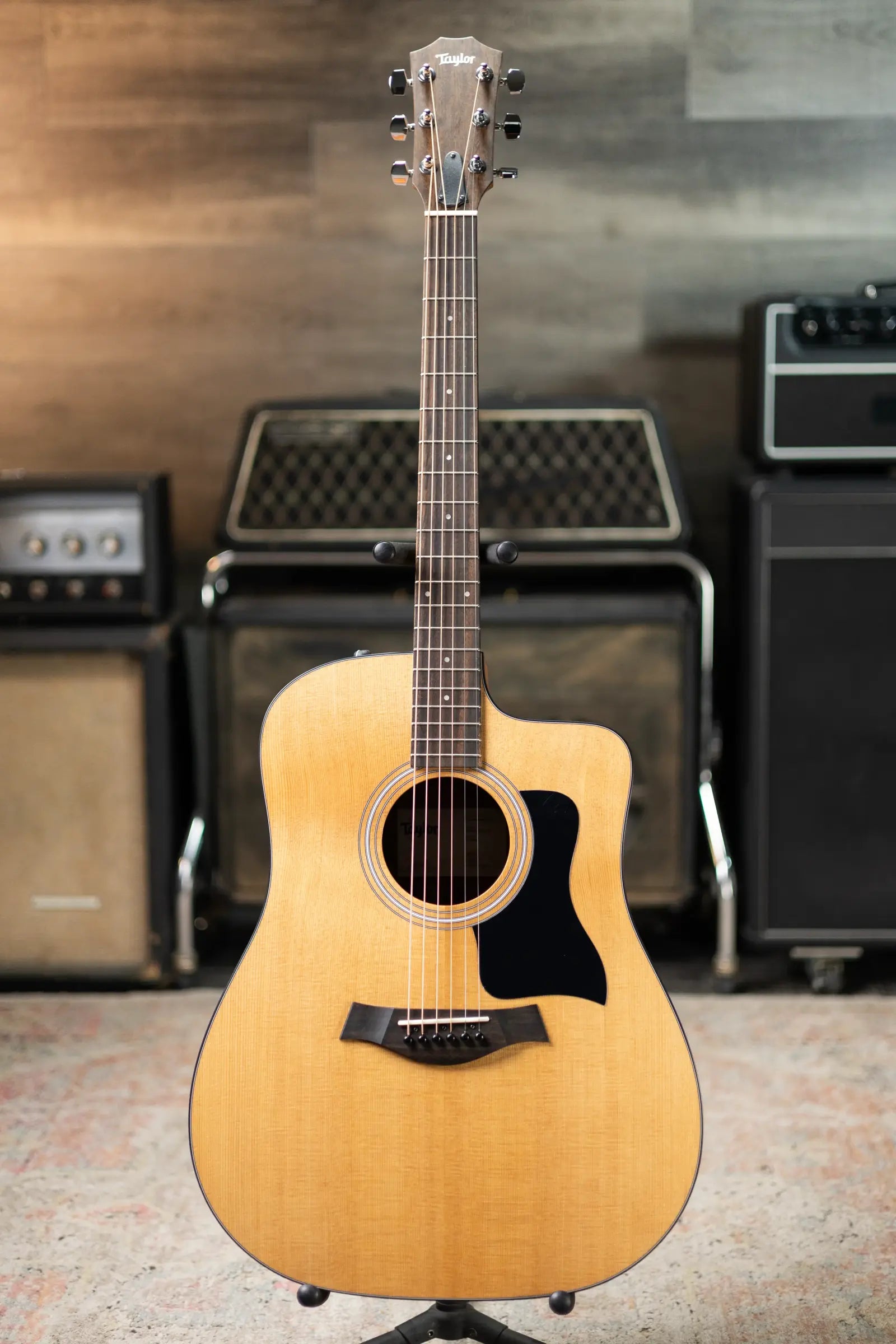Taylor 110ce Dreadnought Acoustic/Electric Guitar with Gig Bag