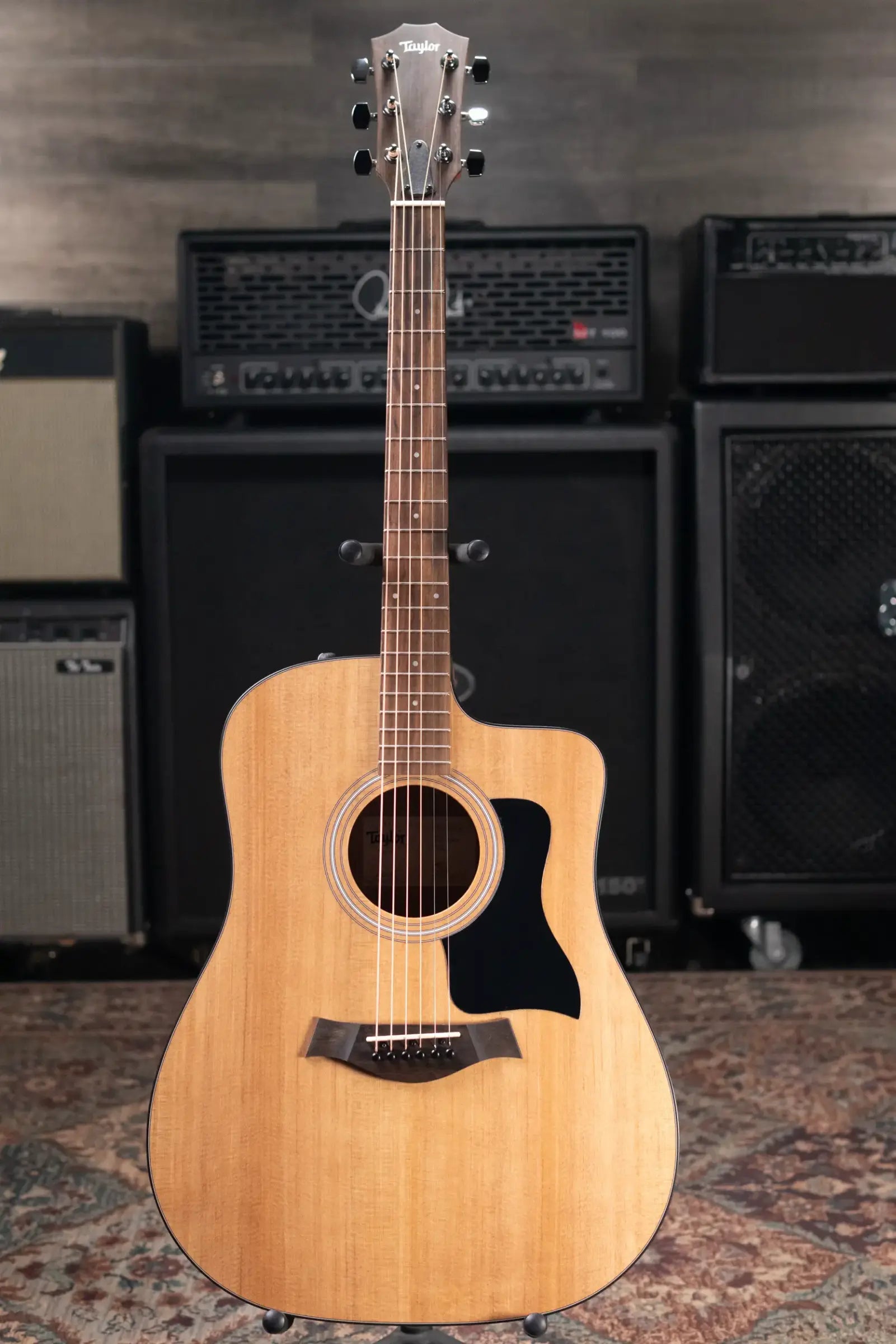 Taylor 110ce Dreadnought Acoustic/Electric Guitar with Gig Bag