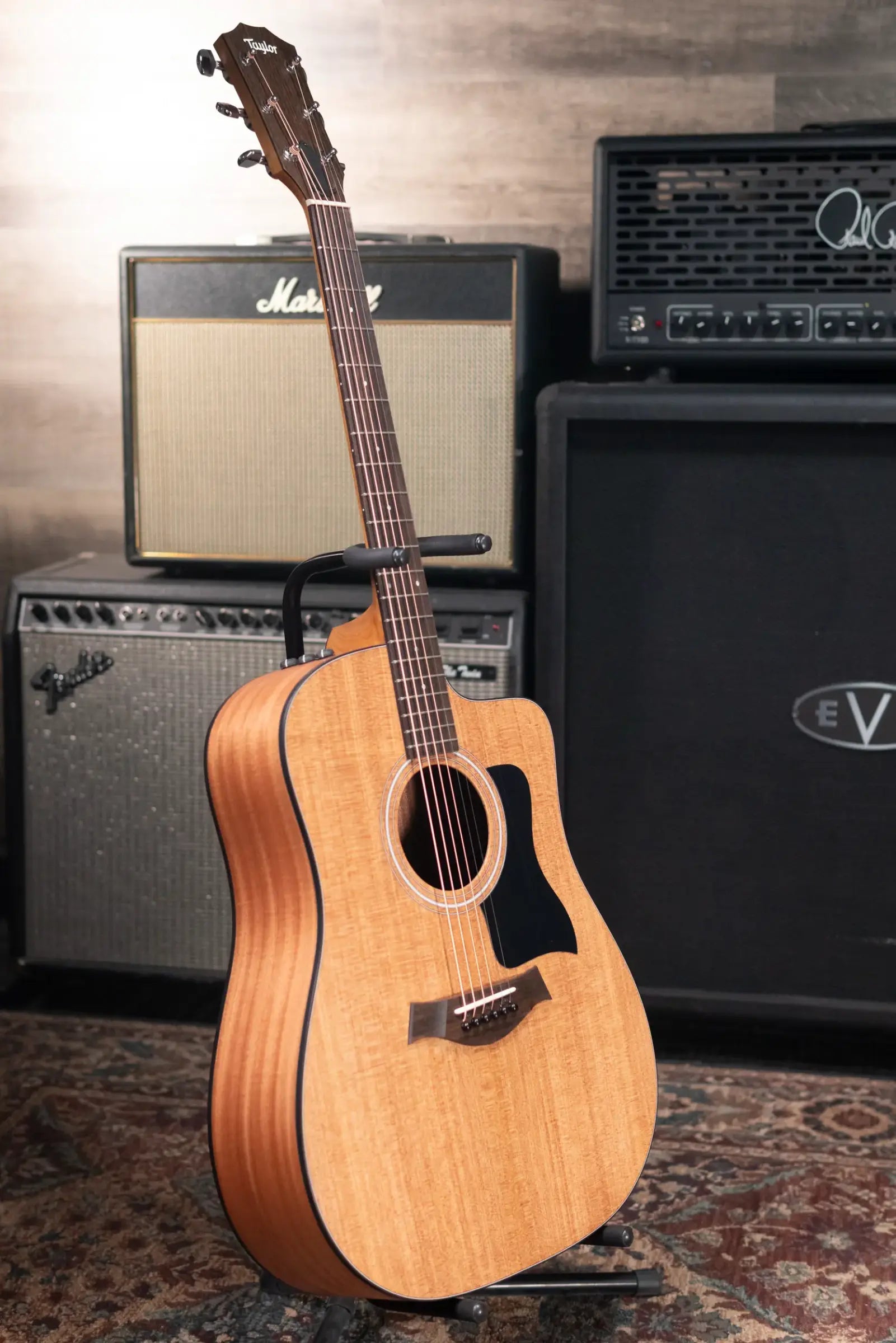 Taylor 110ce Dreadnought Acoustic-Electric Guitar with Structured Gig Bag