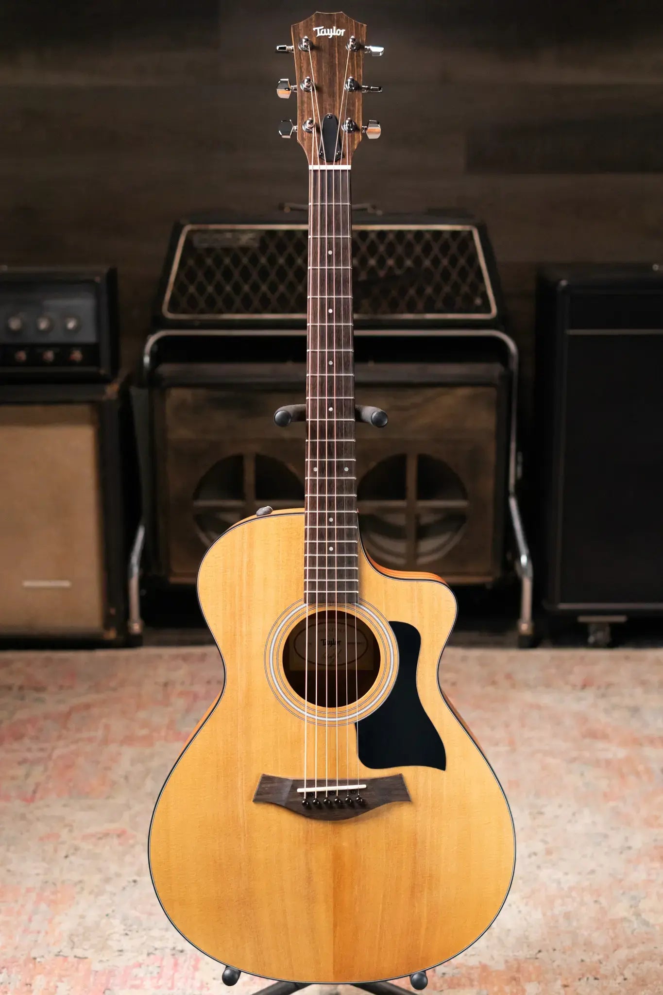 Taylor 112ce Grand Concert Acoustic/Electric Guitar with Gig Bag