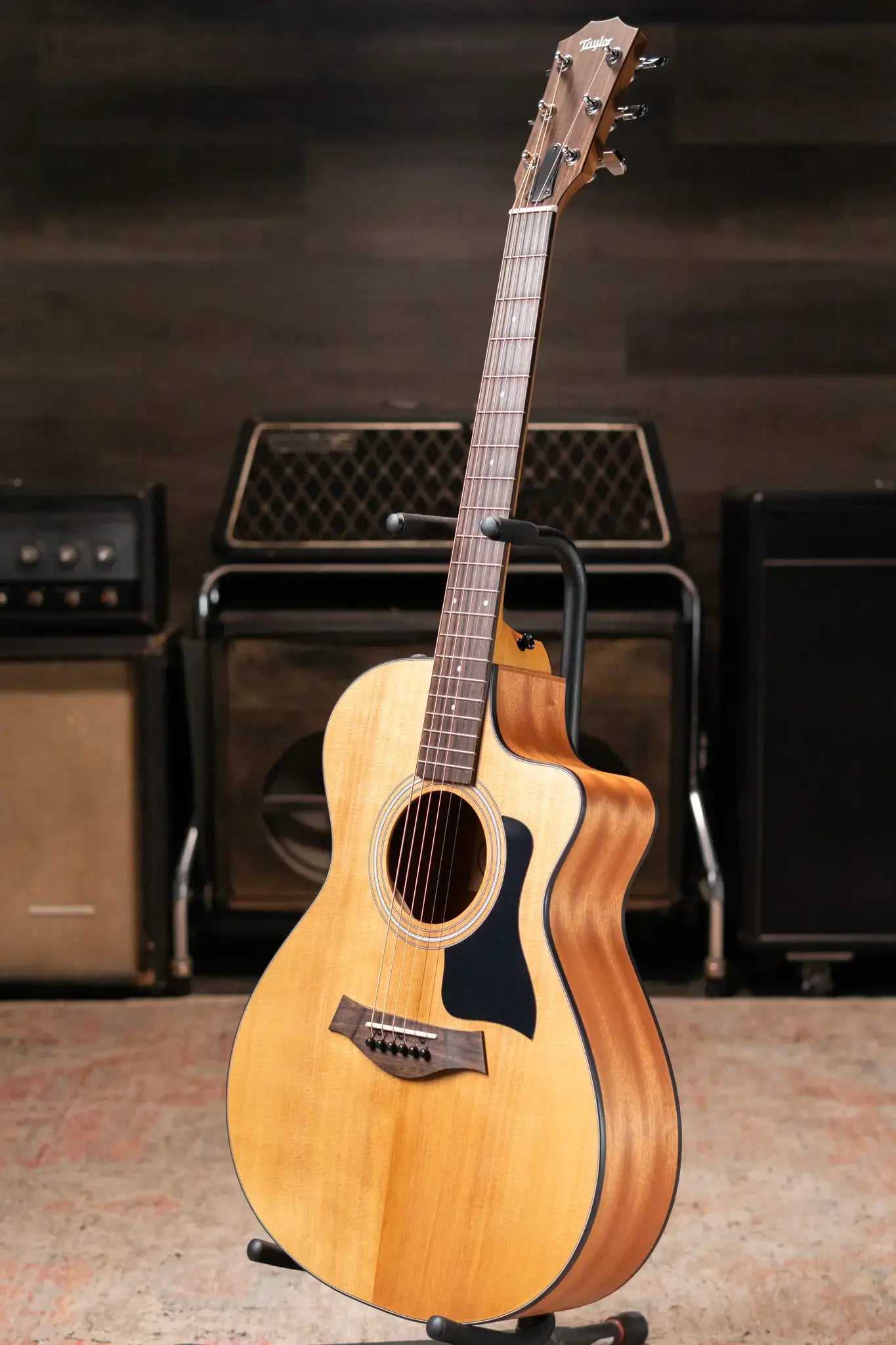 Taylor 112ce Grand Concert Acoustic/Electric Guitar with Gig Bag
