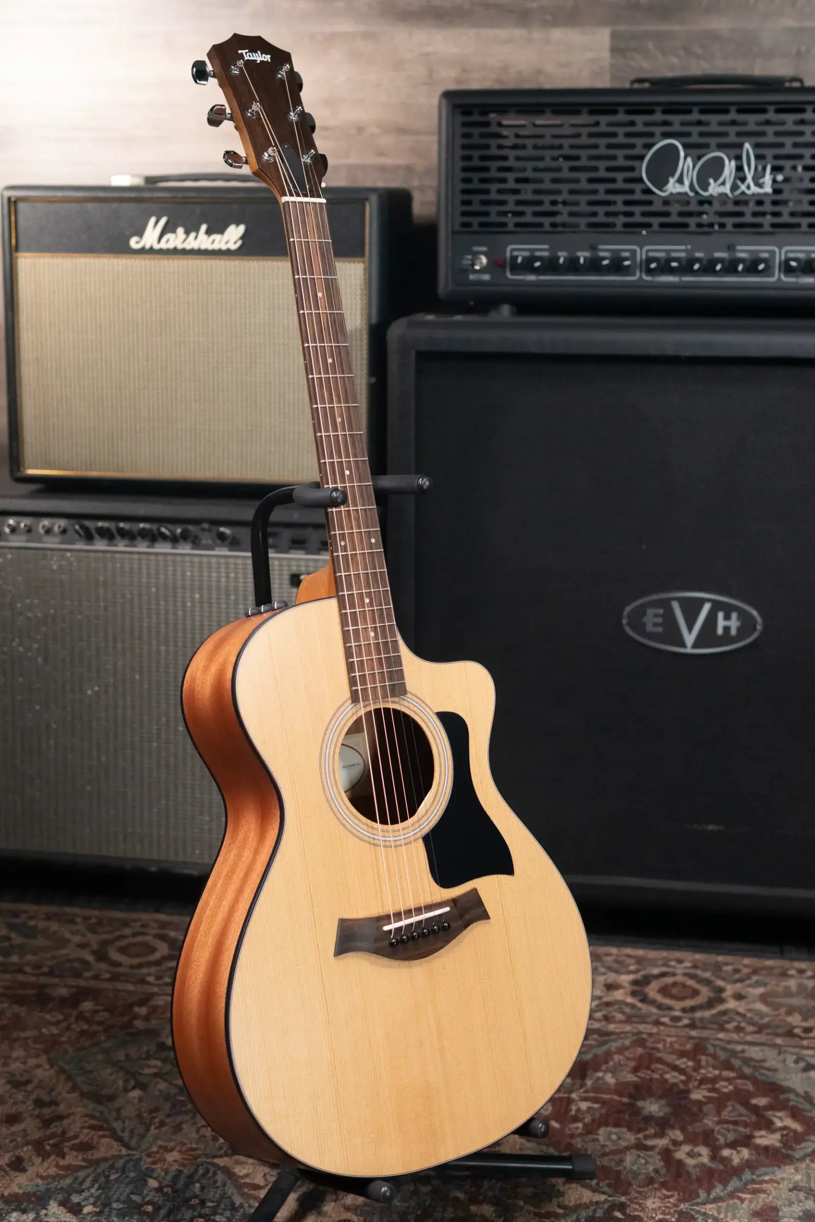 Taylor 112ce Grand Concert Acoustic/Electric Guitar with Gig Bag