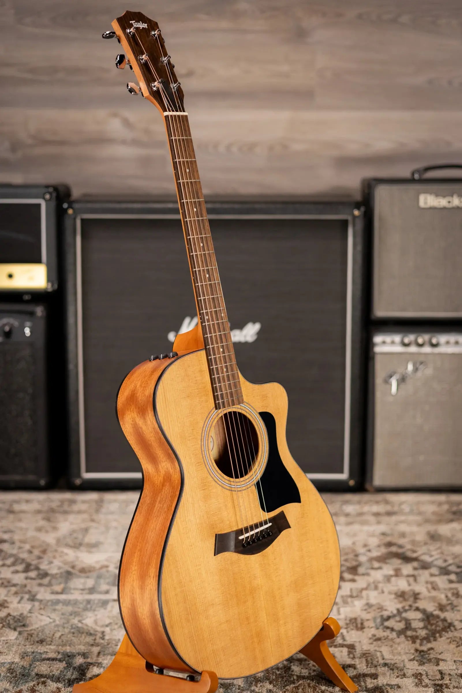 Taylor 112ce Grand Concert Acoustic/Electric Guitar with Gig Bag