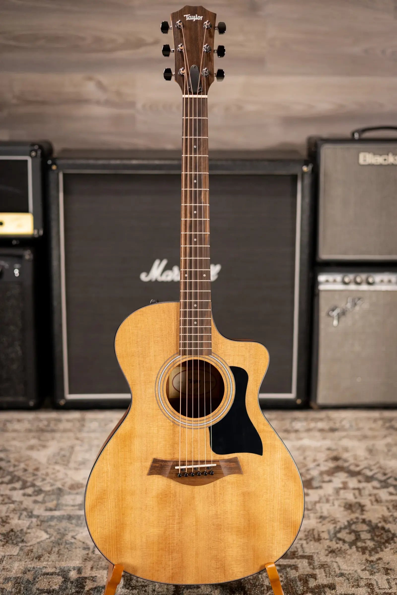 Taylor 112ce Grand Concert Acoustic/Electric Guitar with Gig Bag