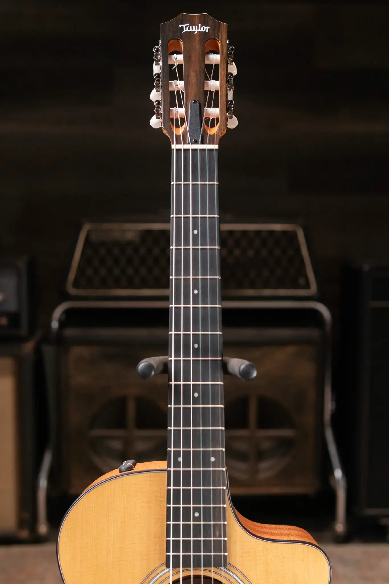 Taylor 112ce-N Nylon Grand Concert Acoustic/Electric Guitar with Gig Bag