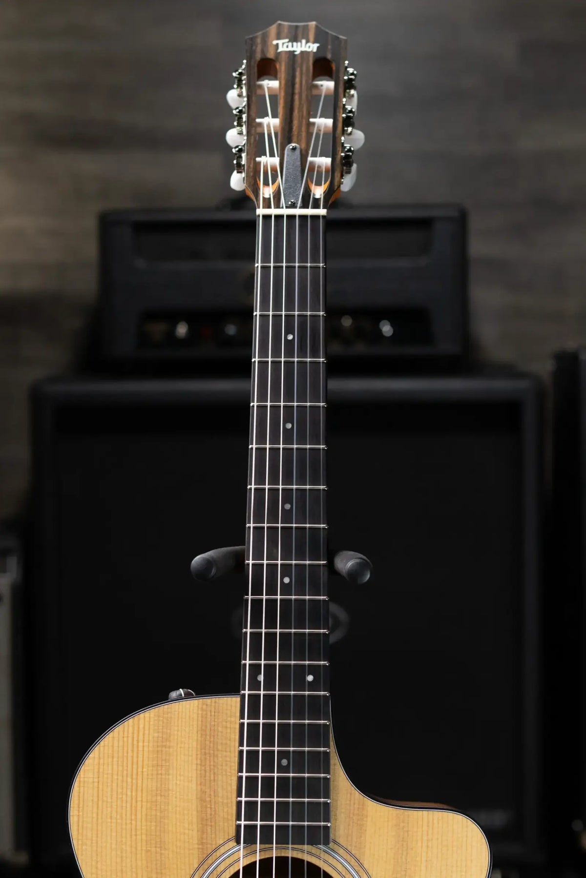 Taylor 112ce-N Nylon Grand Concert Acoustic/Electric Guitar with Gig Bag