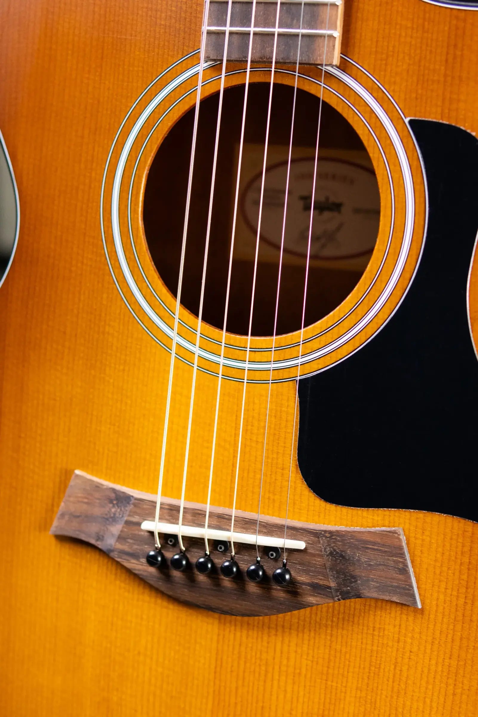 Taylor 112ce Special Edition Grand Concert Acoustic/Electric Guitar - Honeyburst with Gig Bag