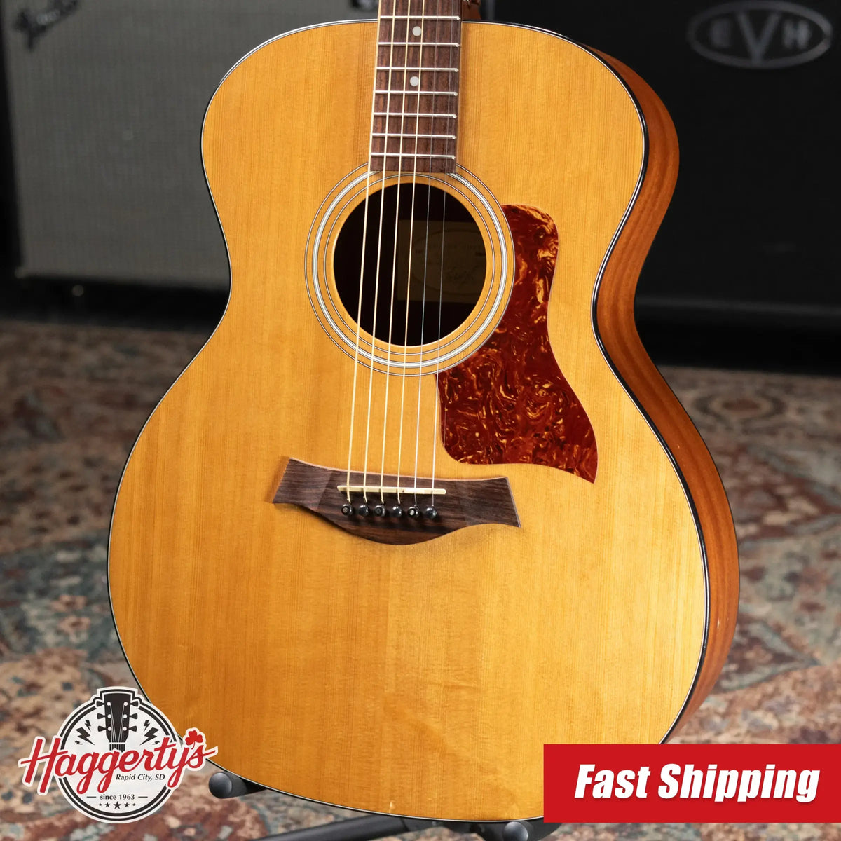 Taylor 114 Grand Auditorium Acoustic Guitar - Natural with Hardshell Case - Used