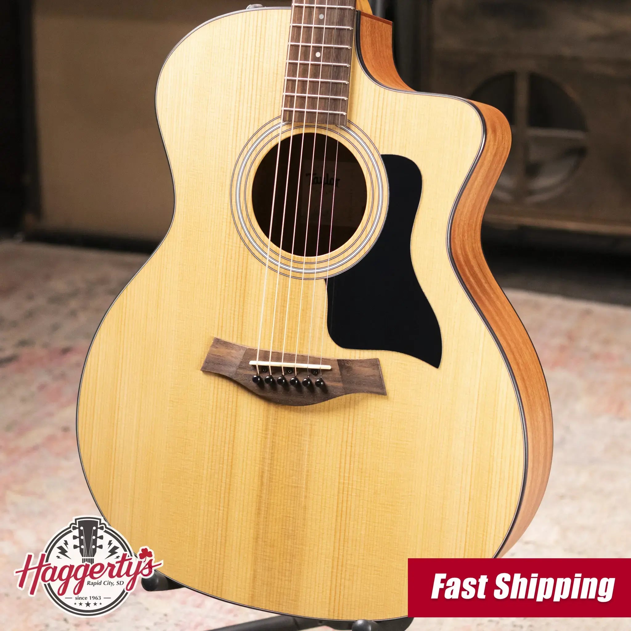 Taylor 114ce Grand Auditorium Acoustic-Electric Guitar with Gig Bag