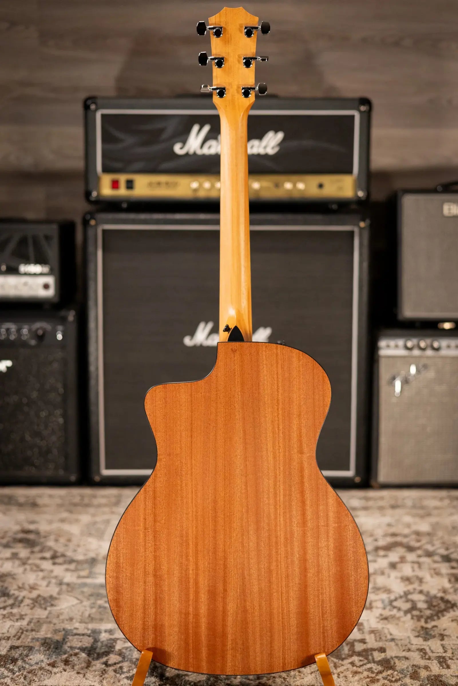Taylor 114ce Grand Auditorium Acoustic/Electric Guitar - Sapele with Gig Bag - Factory Demo