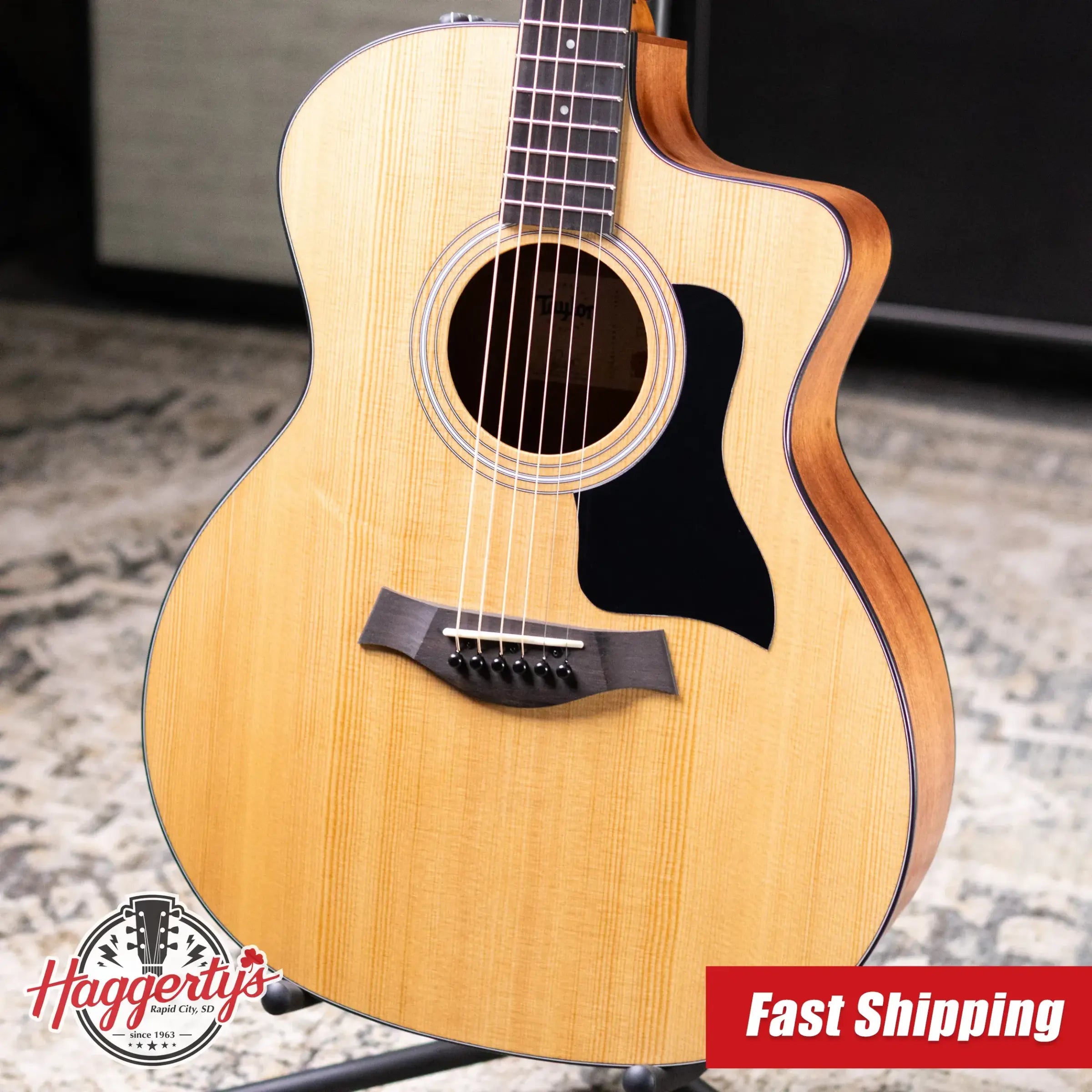 Taylor 114ce Grand Auditorium Acoustic/Electric Guitar with Gig Bag - Factory Used
