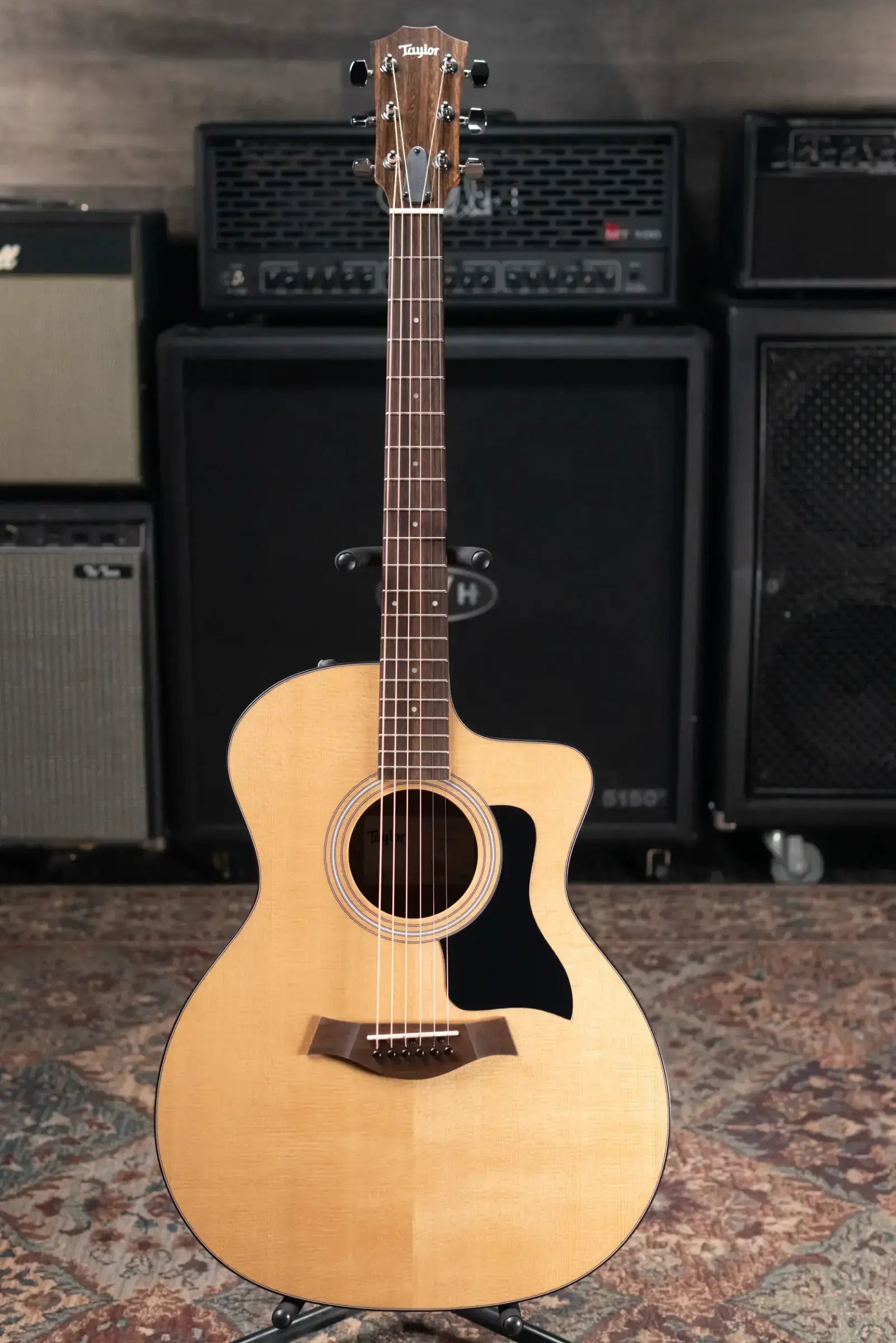 Taylor 114ce Grand Auditorium Acoustic-Electric Guitar with Structured Gig Bag