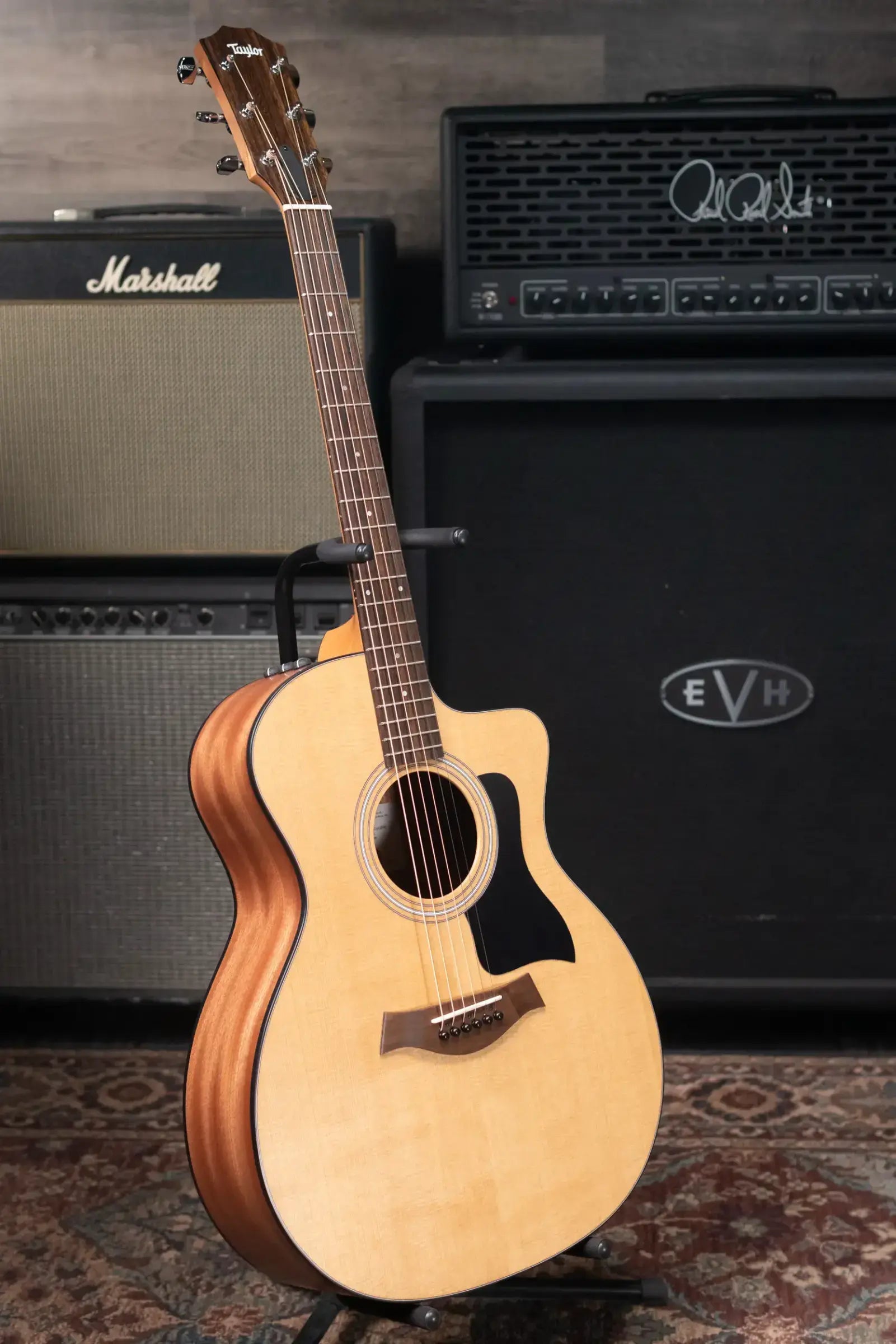 Taylor 114ce Grand Auditorium Acoustic-Electric Guitar with Structured Gig Bag