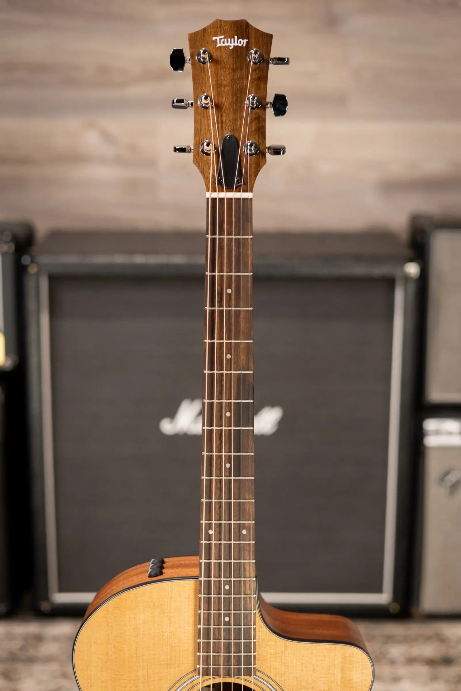 Taylor 114ce Grand Auditorium Acoustic-Electric Guitar with Structured Gig Bag