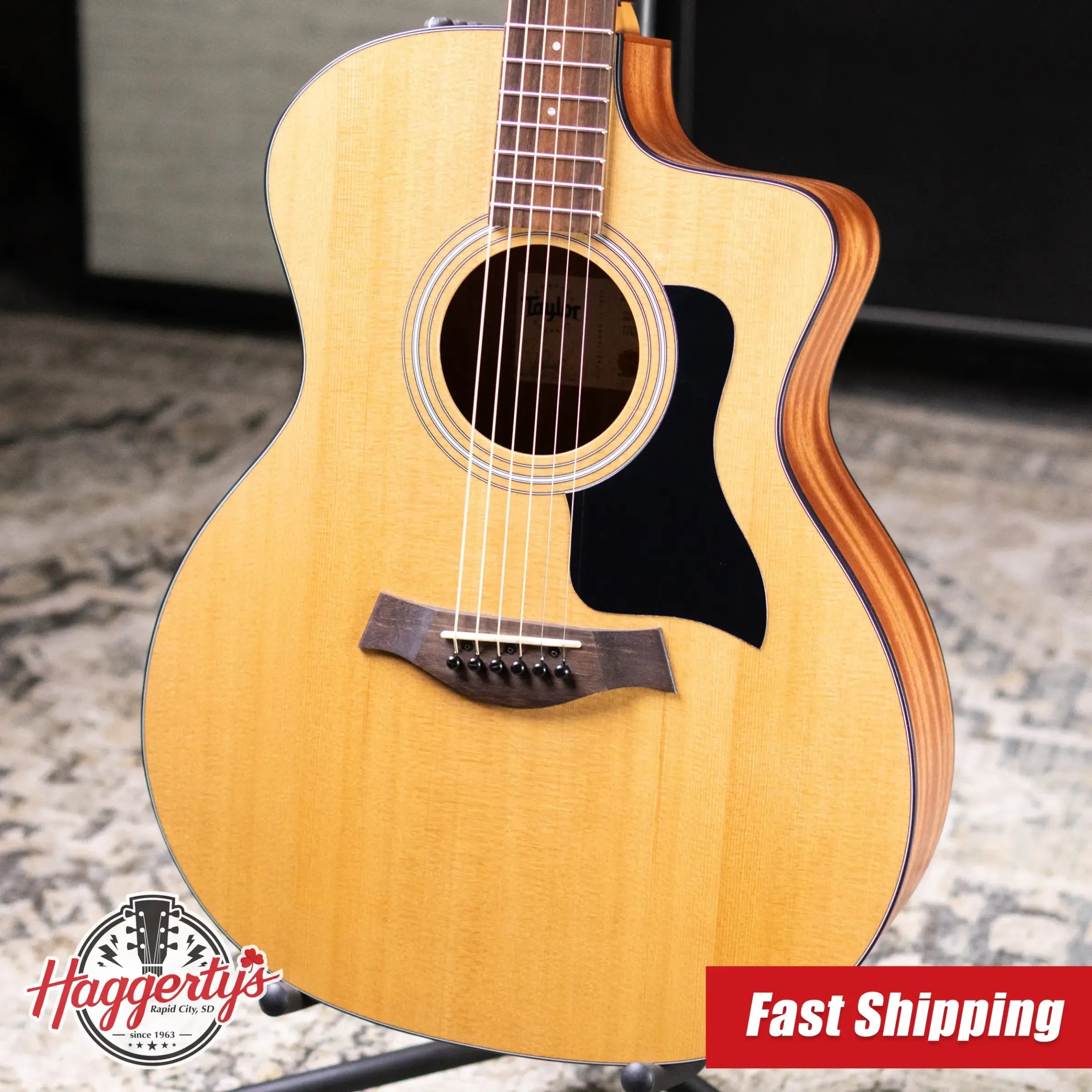 Taylor 114ce Grand Auditorium Acoustic/Electric Guitar with Structured Gig Bag - Used