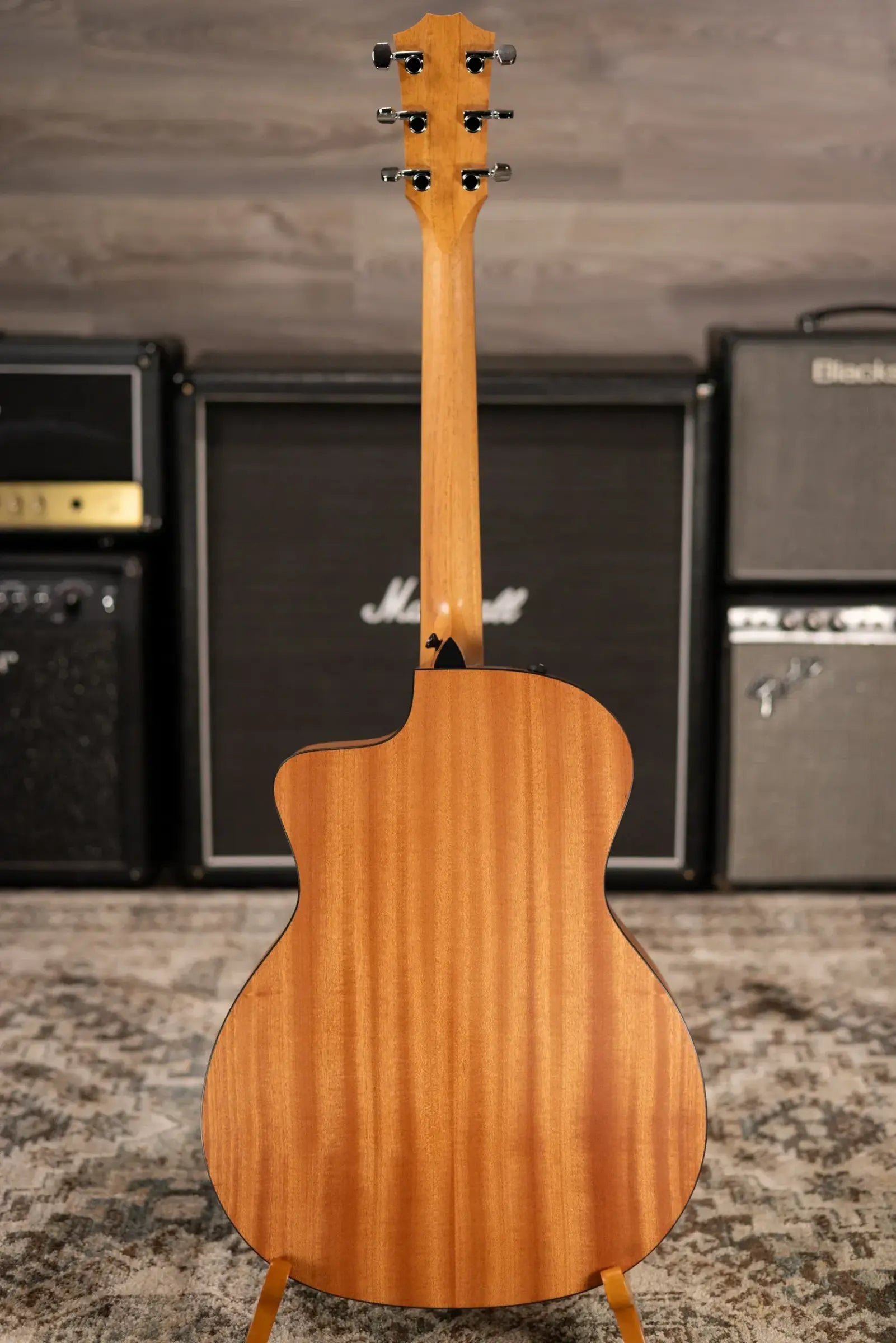 Taylor 114ce Special Edition Grand Auditorium Acoustic/Electric Guitar - Dark Tobacco Shaded Edgeburst with Gig Bag