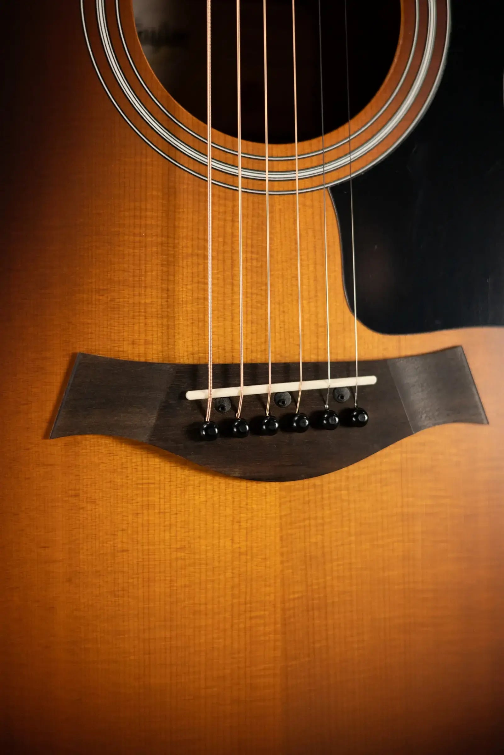 Taylor 114ce Special Edition Grand Auditorium Acoustic/Electric Guitar - Dark Tobacco Shaded Edgeburst with Gig Bag