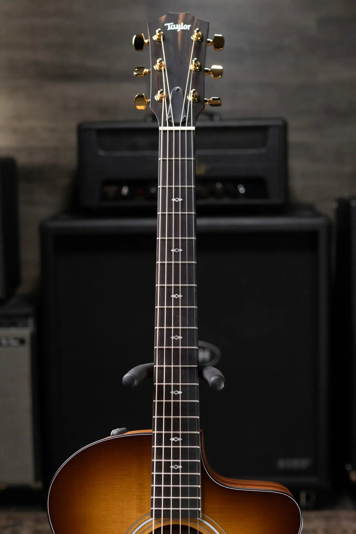 Taylor 114ce Sunset Blvd Grand Auditorium Acoustic/Electric Guitar - Shaded Edgeburst with Gig Bag