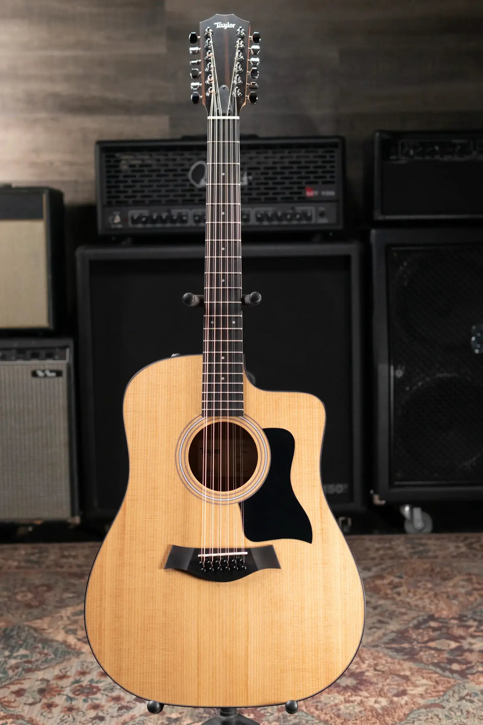 Taylor 150ce 12-String Dreadnought Acoustic/Electric Guitar with Gig Bag