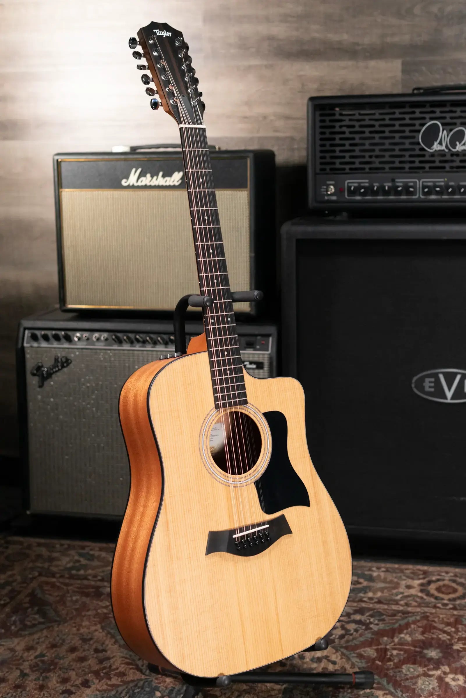 Taylor 150ce 12-String Dreadnought Acoustic/Electric Guitar with Gig Bag