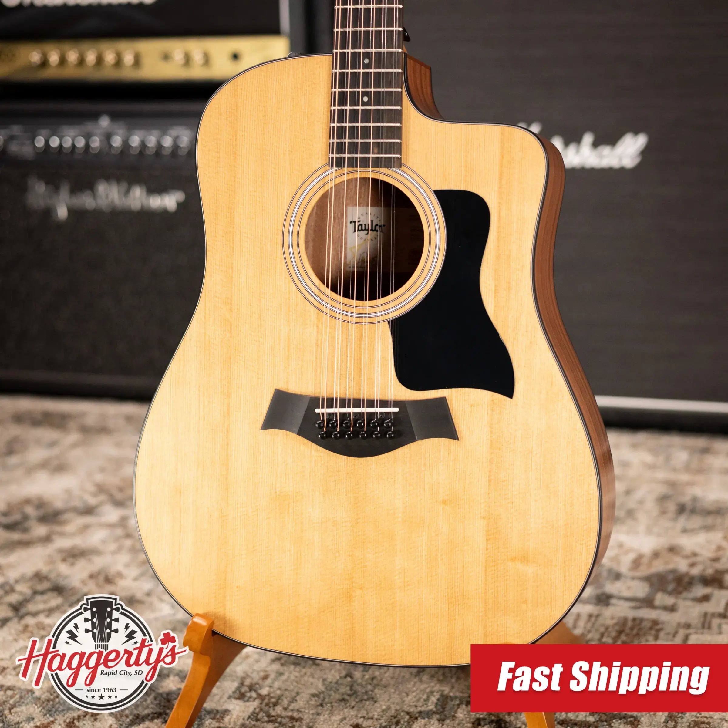 Taylor 150ce 12-String Dreadnought Acoustic/Electric Guitar with Gig Bag - Factory Used