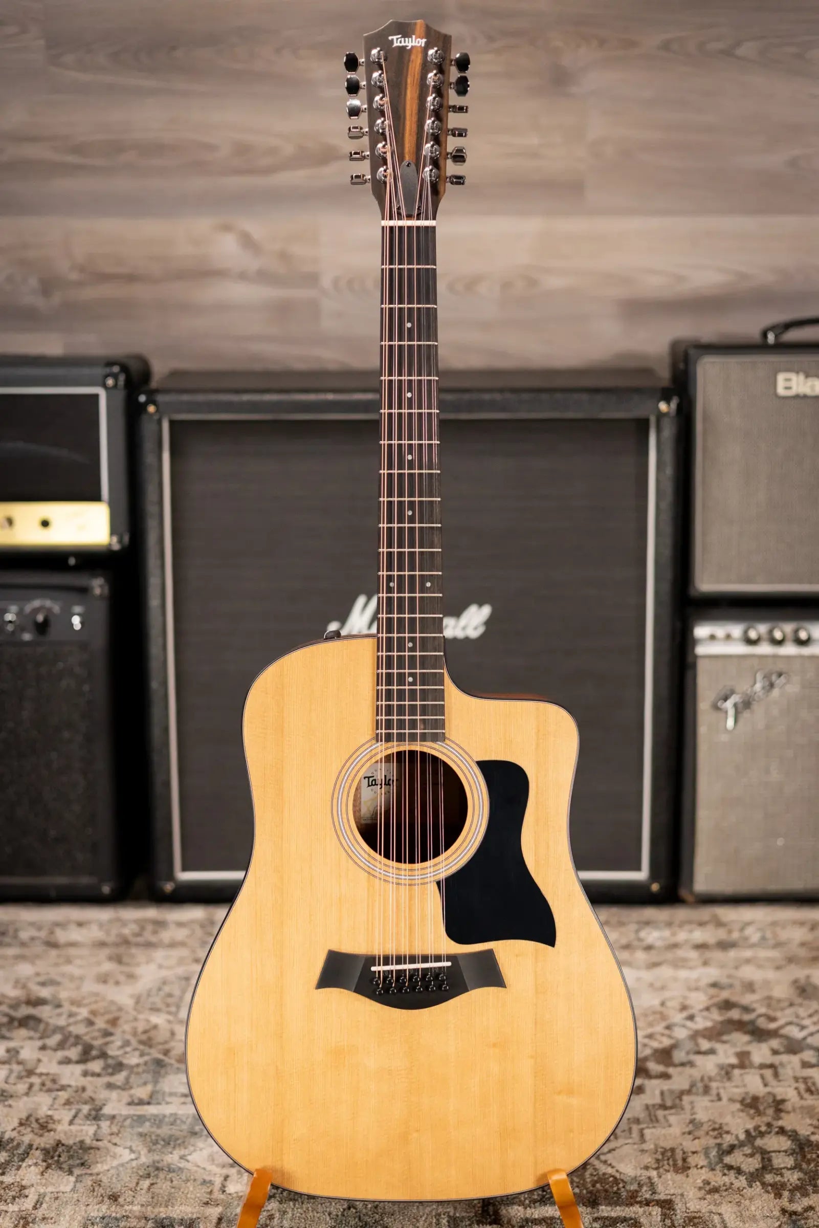 Taylor 150ce 12-String Dreadnought Acoustic/Electric Guitar with Gig Bag - Factory Used