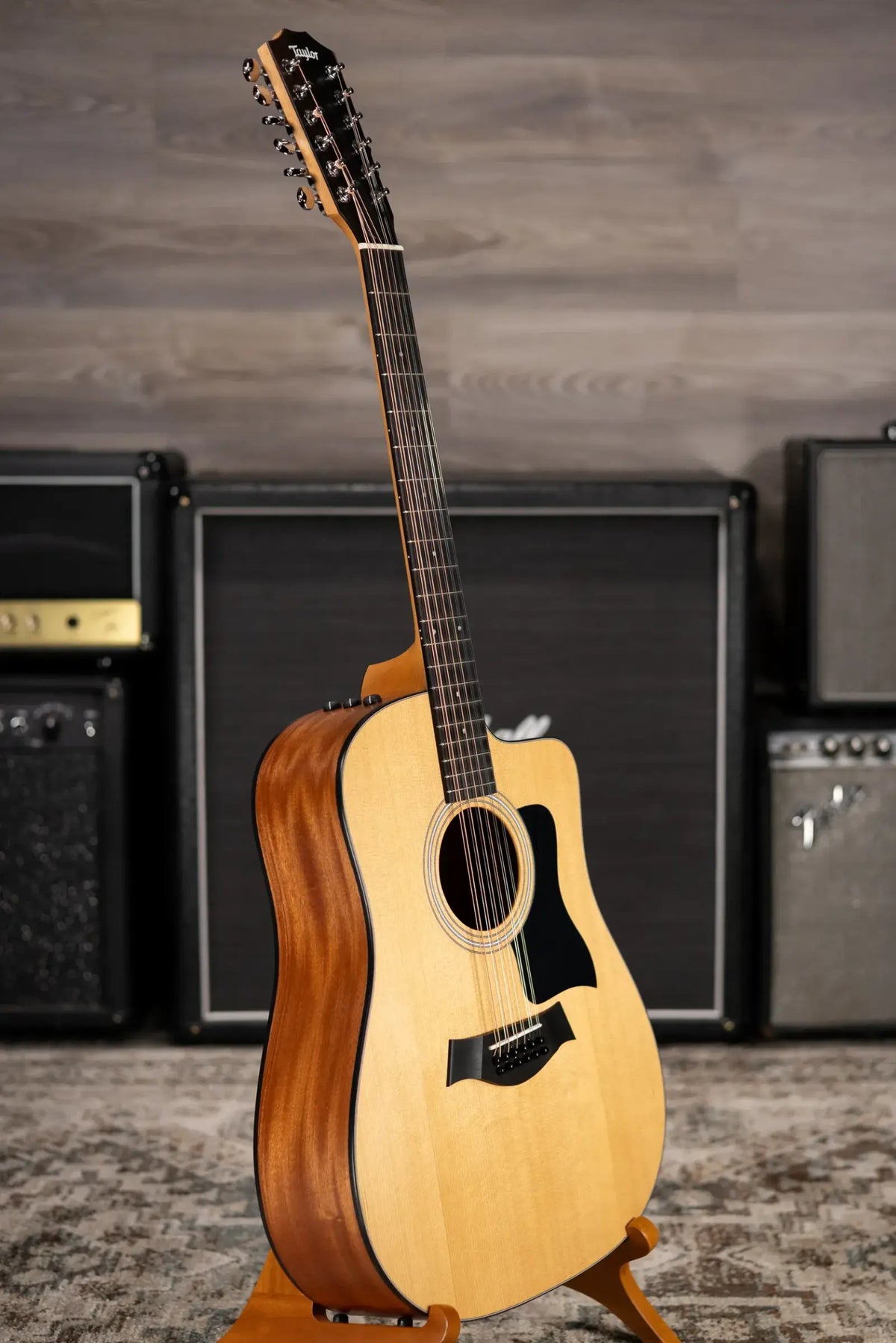 Taylor 150ce 12-String Dreadnought Acoustic/Electric Guitar with Gig Bag - Factory Used